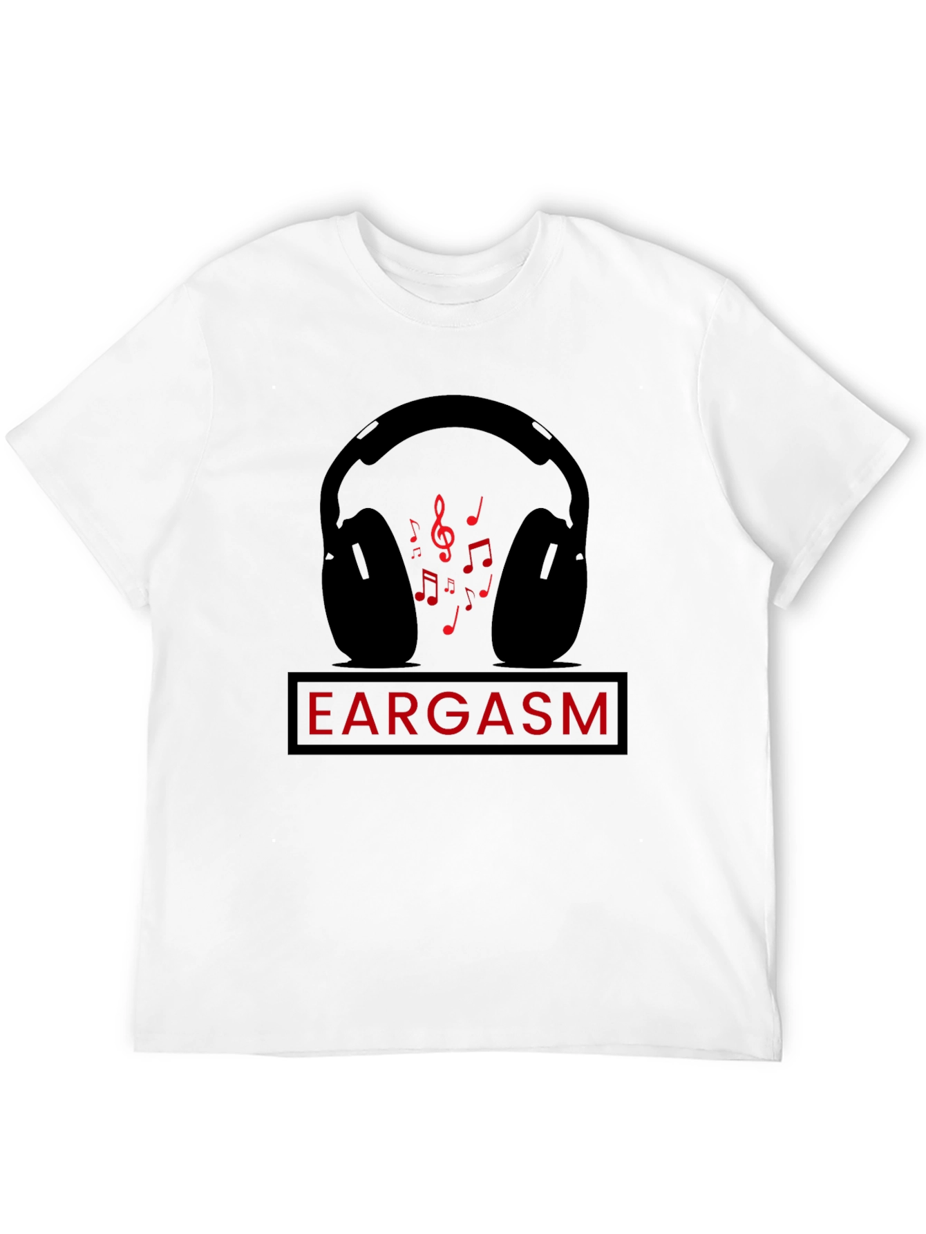 Eargasm Music T-Shirt - Headphones Graphic Tee
