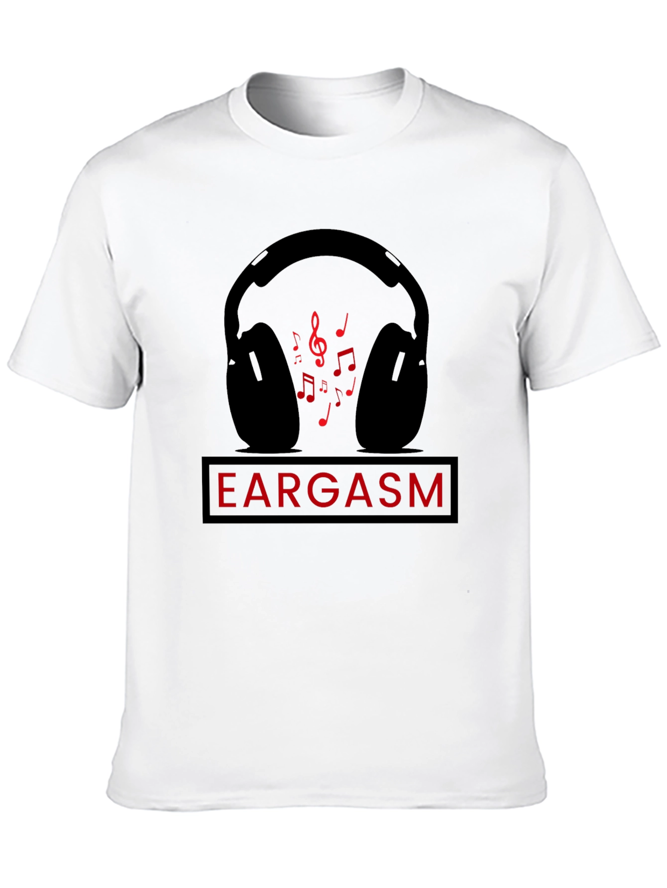 Eargasm Music T-Shirt - Headphones Graphic Tee