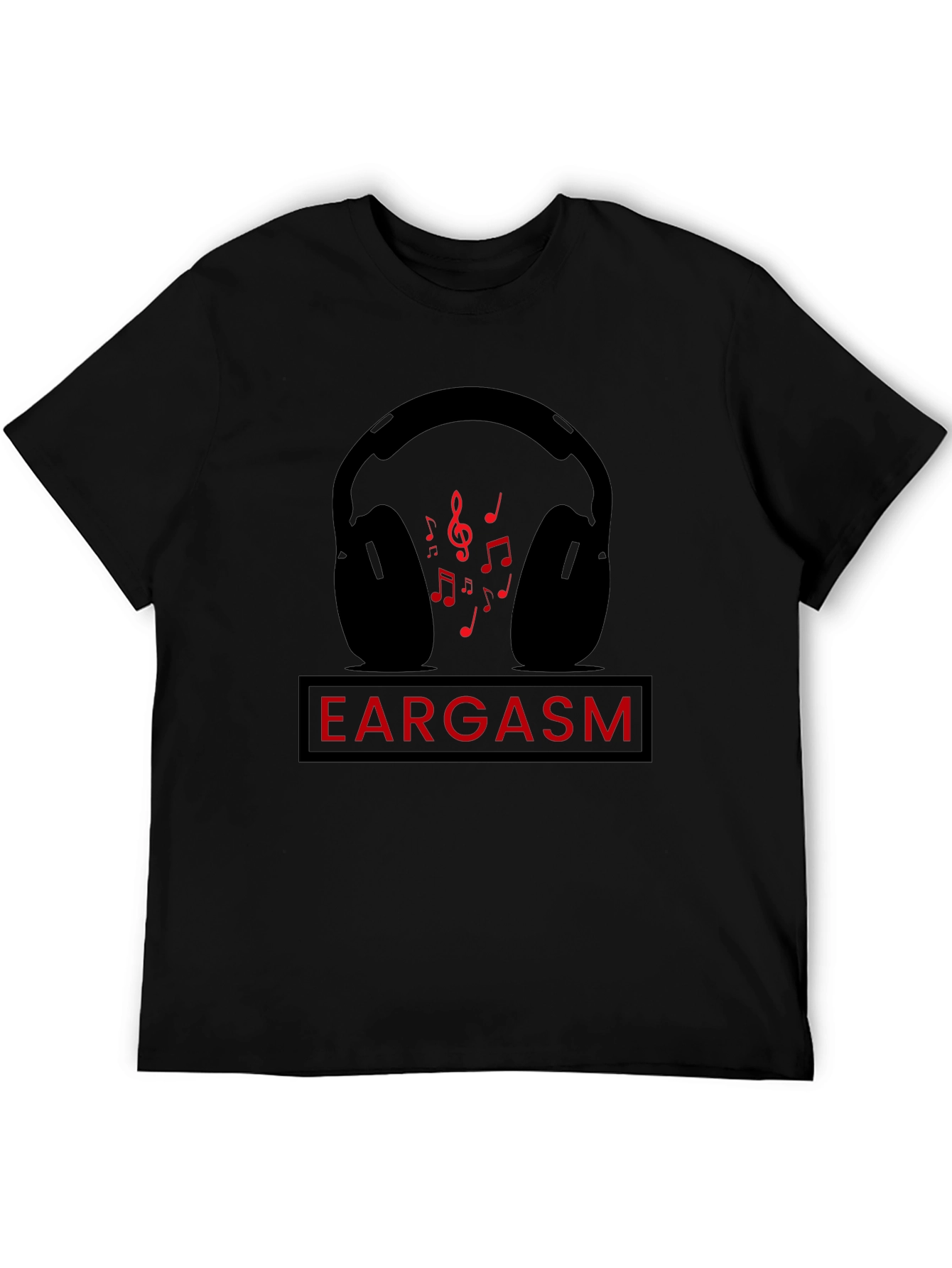 Eargasm Music T-Shirt - Headphones Graphic Tee
