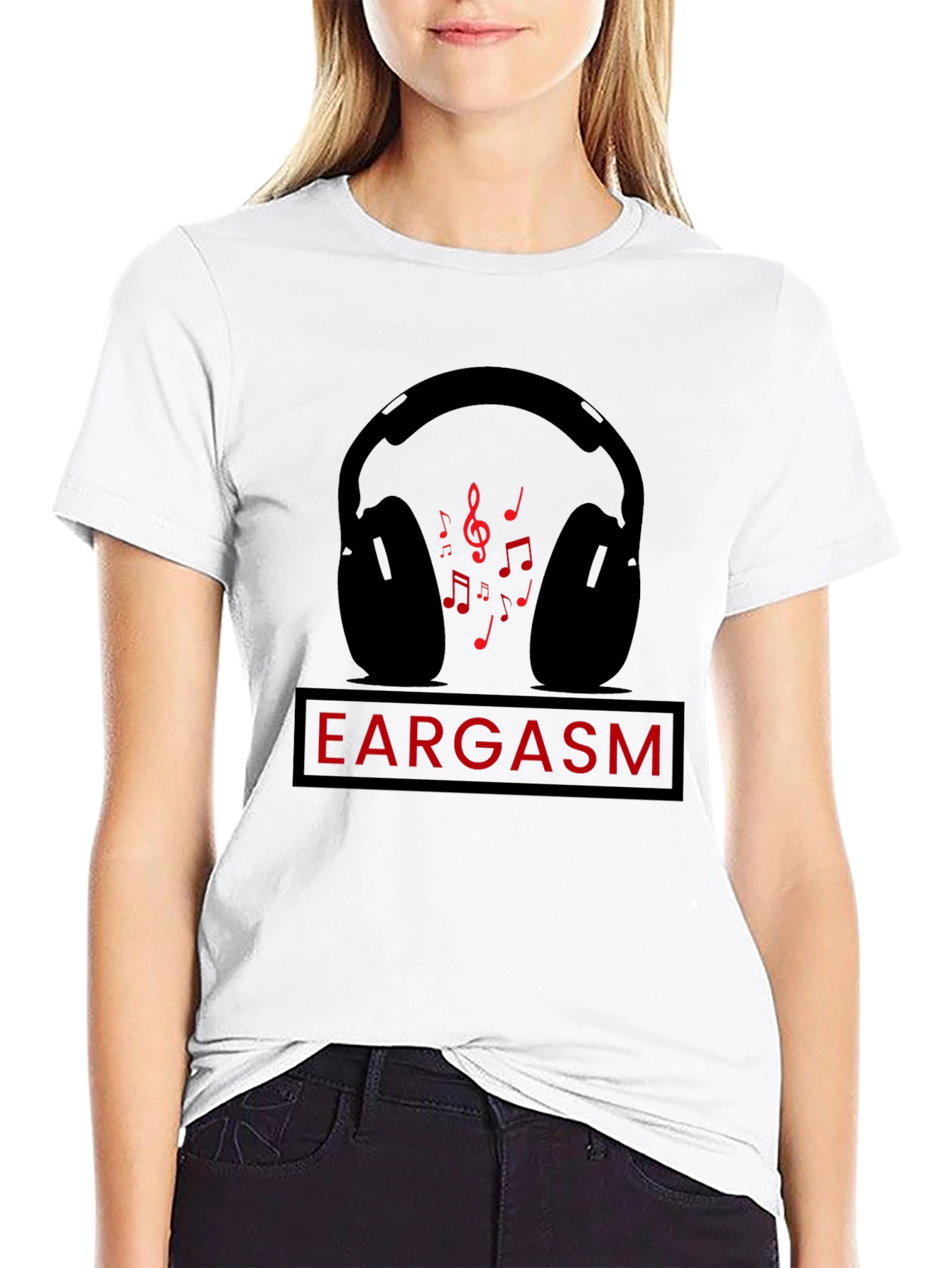 Eargasm Music T-Shirt - Headphones Graphic Tee