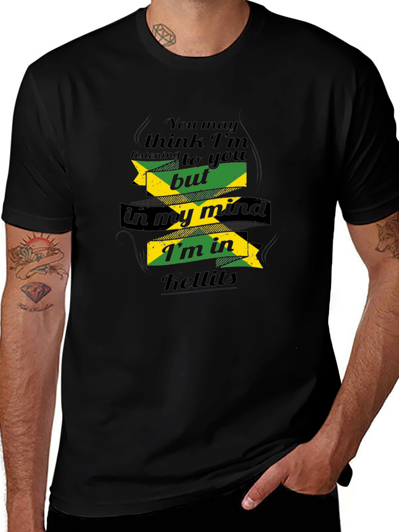 Kellits Mind T-Shirt - Jamaica Inspired