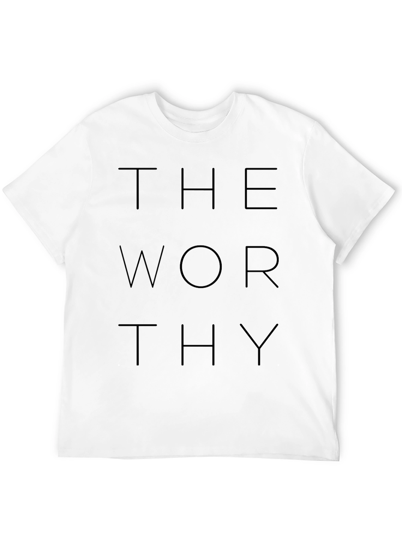 The Worthy Graphic Print Black T-Shirt