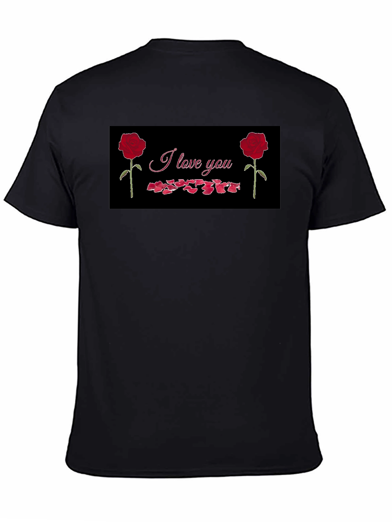 I Love You Rose Graphic Tee