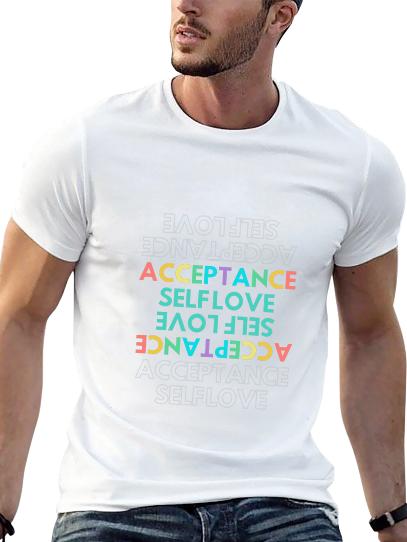 Self-Love Acceptance Graphic Tee