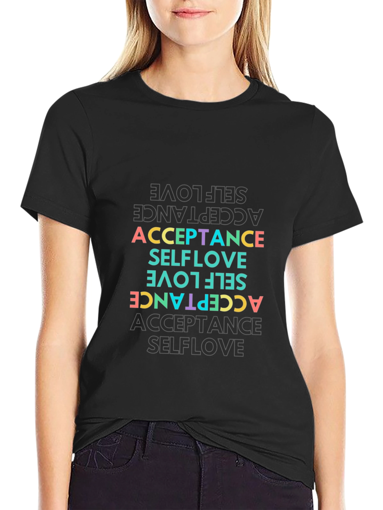 Self-Love Acceptance Graphic Tee