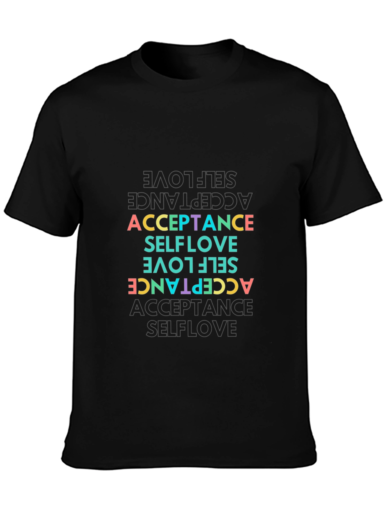 Self-Love Acceptance Graphic Tee