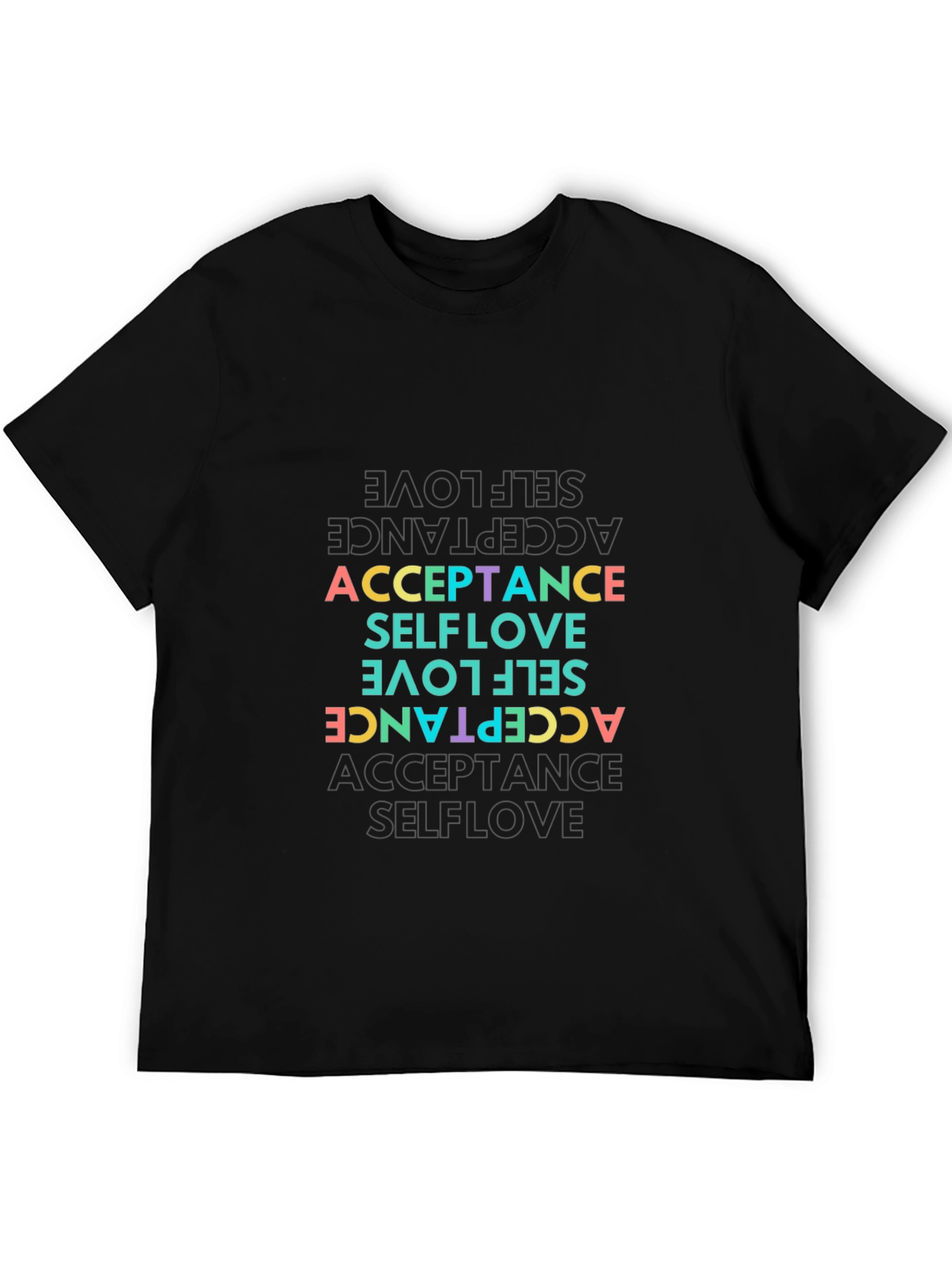Self-Love Acceptance Graphic Tee