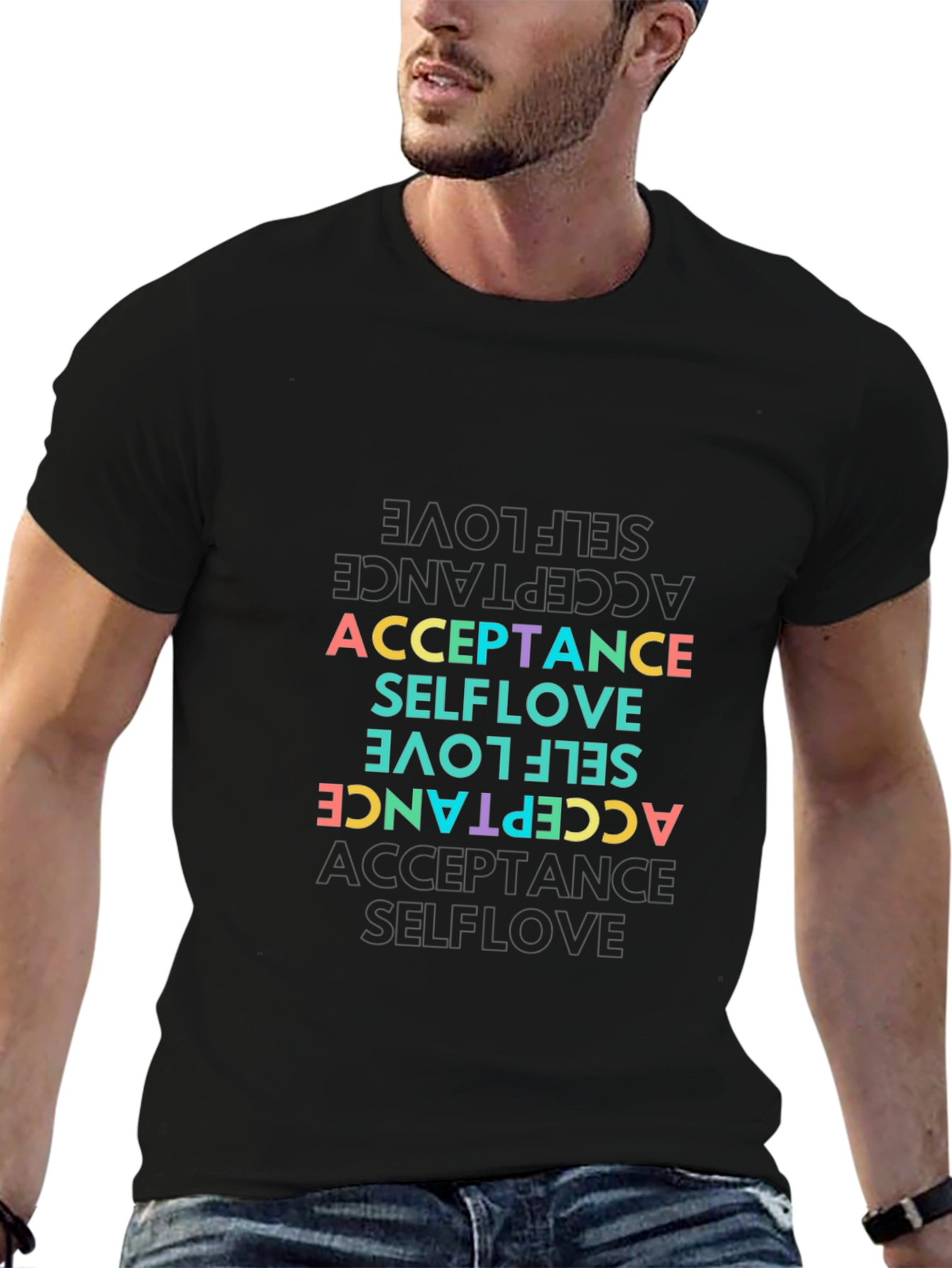 Self-Love Acceptance Graphic Tee