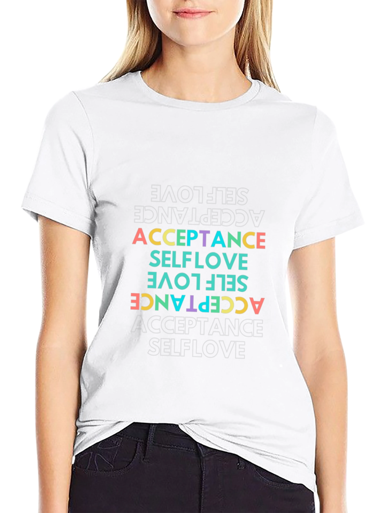 Self-Love Acceptance Graphic Tee