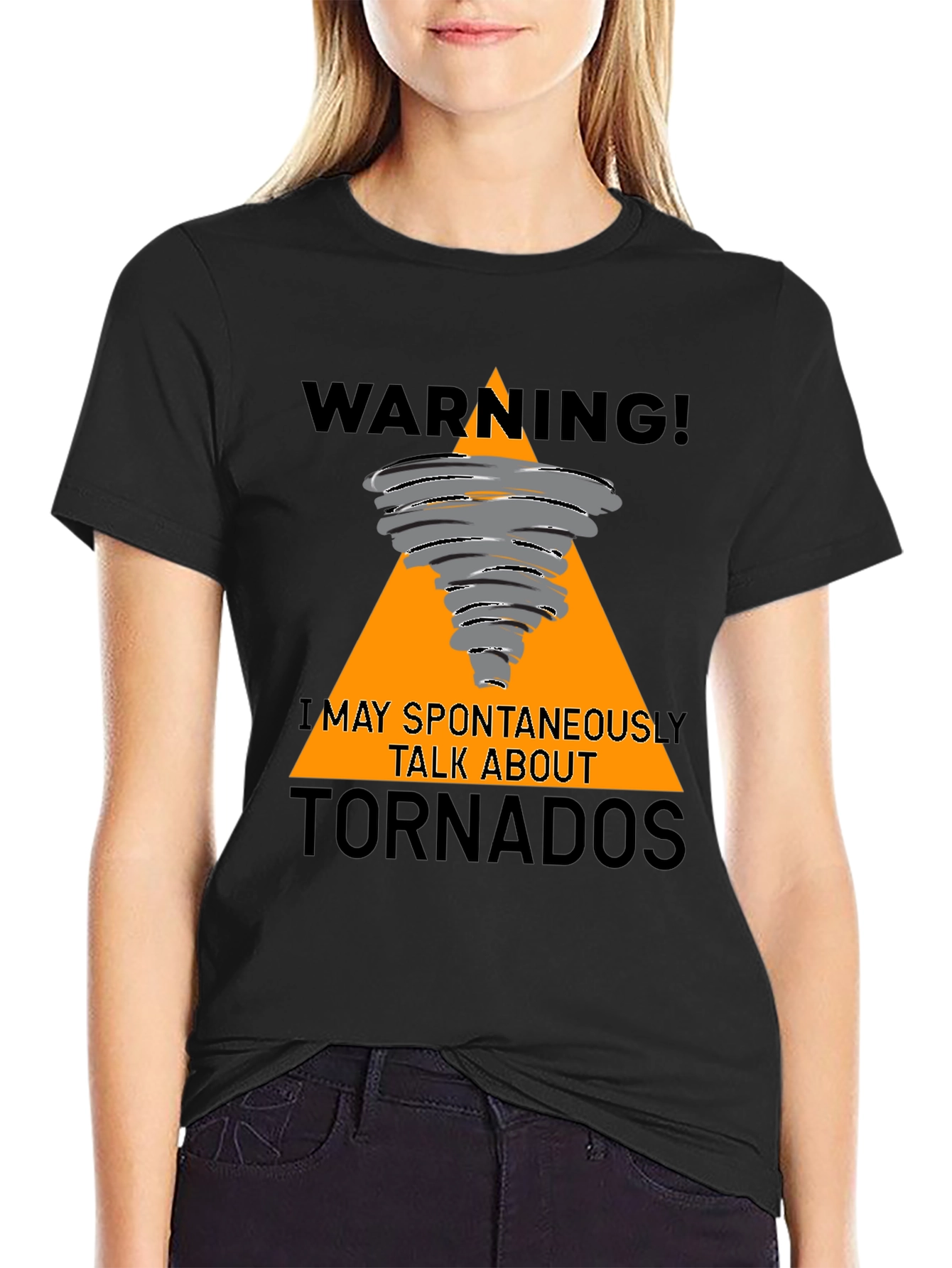 Warning I May Spontaneously Talk About Tornadoes T-Shirt