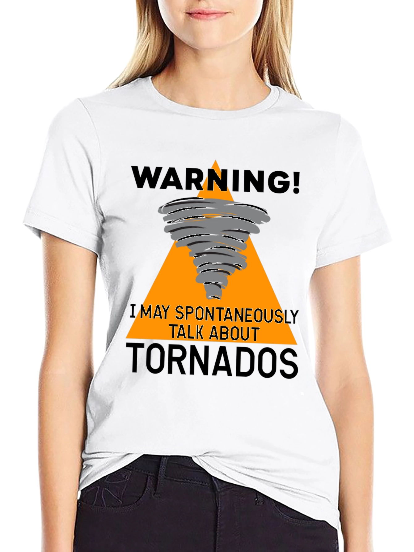 Warning I May Spontaneously Talk About Tornadoes T-Shirt