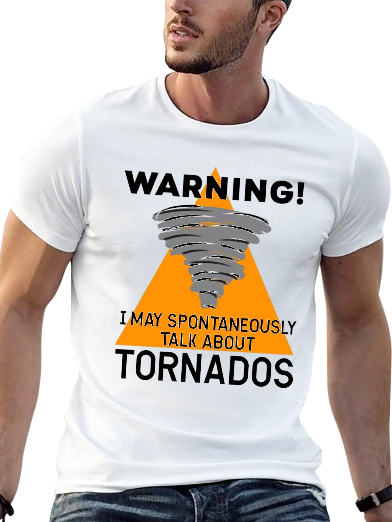 Warning I May Spontaneously Talk About Tornadoes T-Shirt