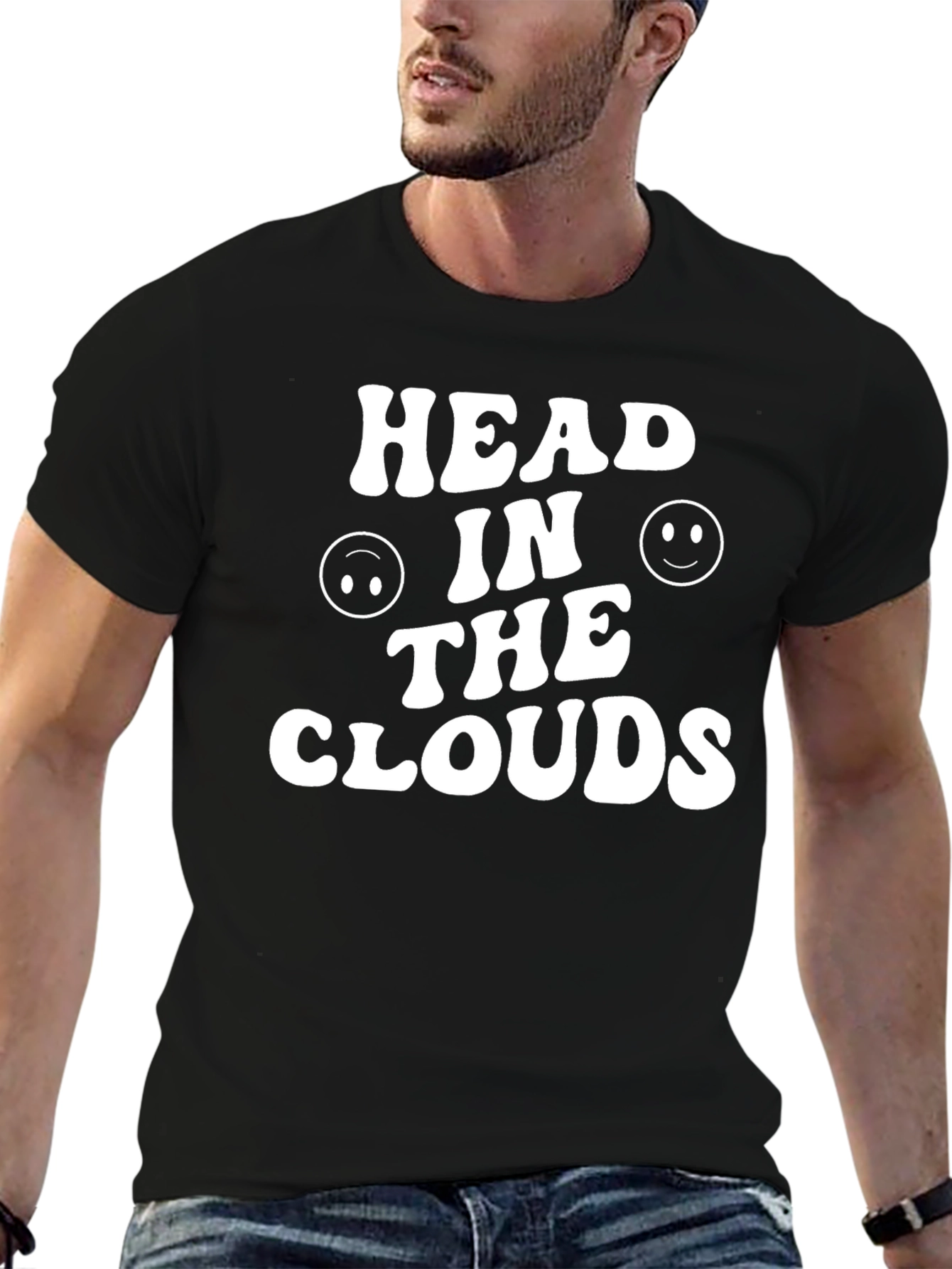 Head in the Clouds T-Shirt - Black