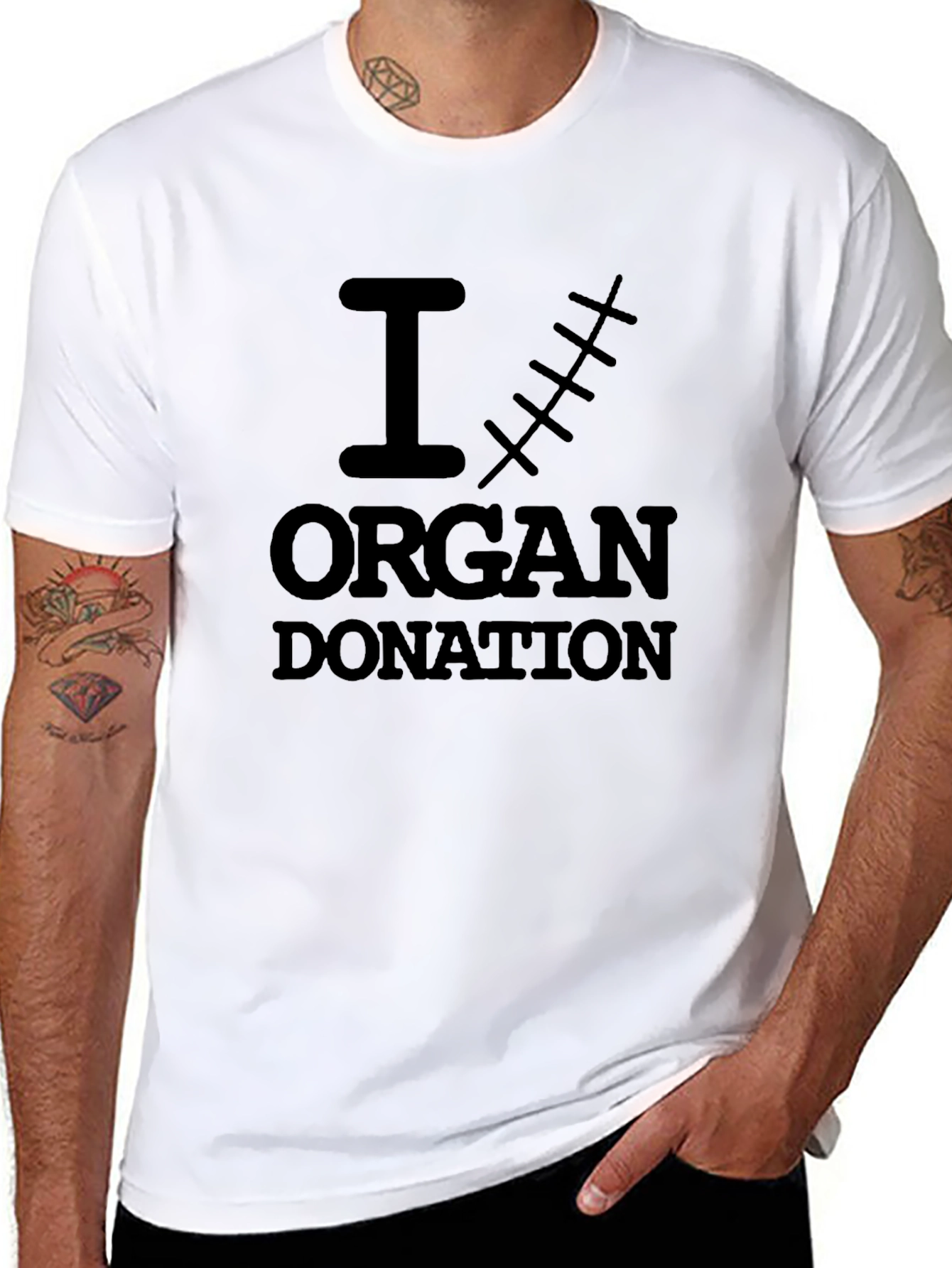 I Heart Organ Donation Graphic Tee