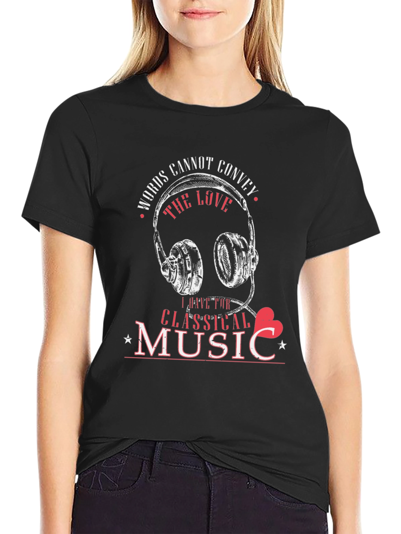 Classical Music Lover Graphic T-Shirt