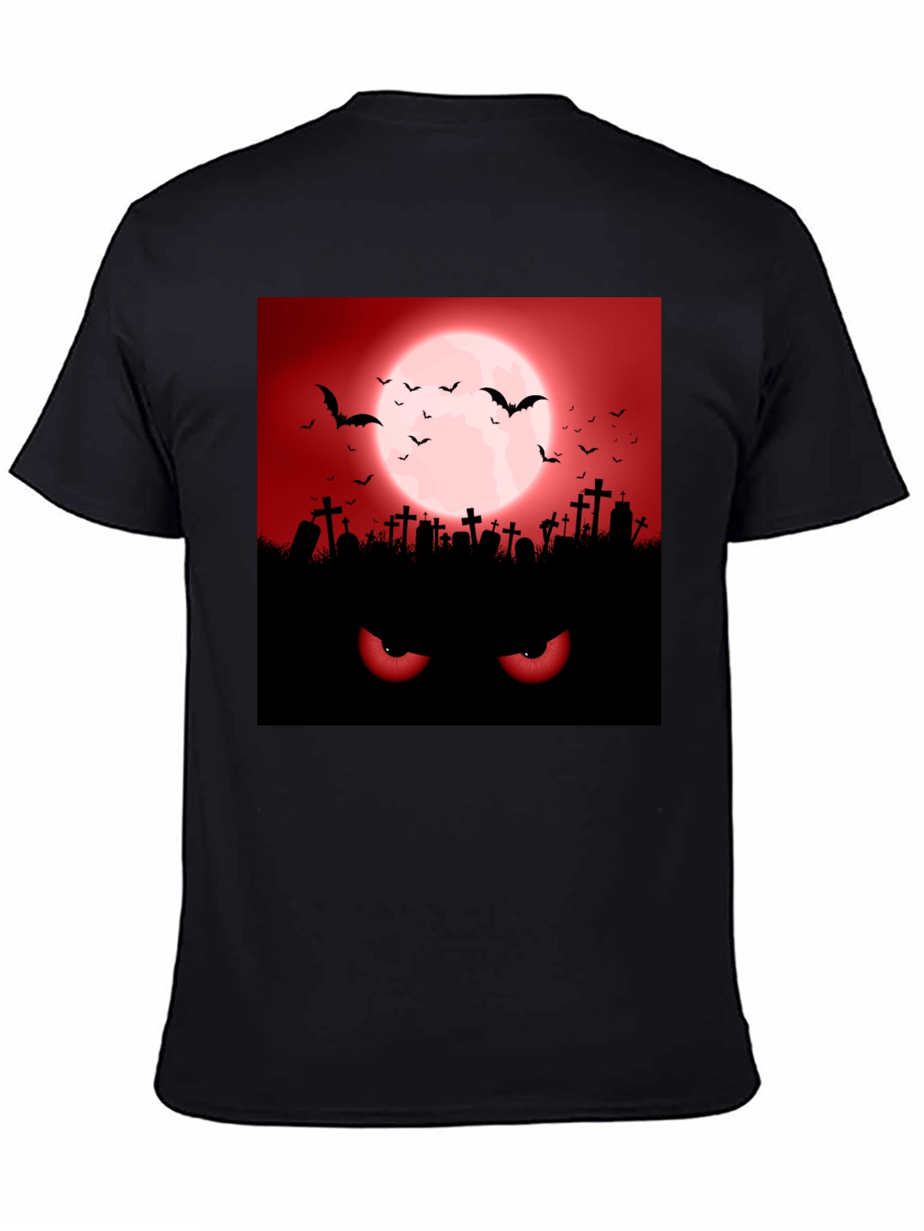 Halloween Graveyard Eyes T-Shirt