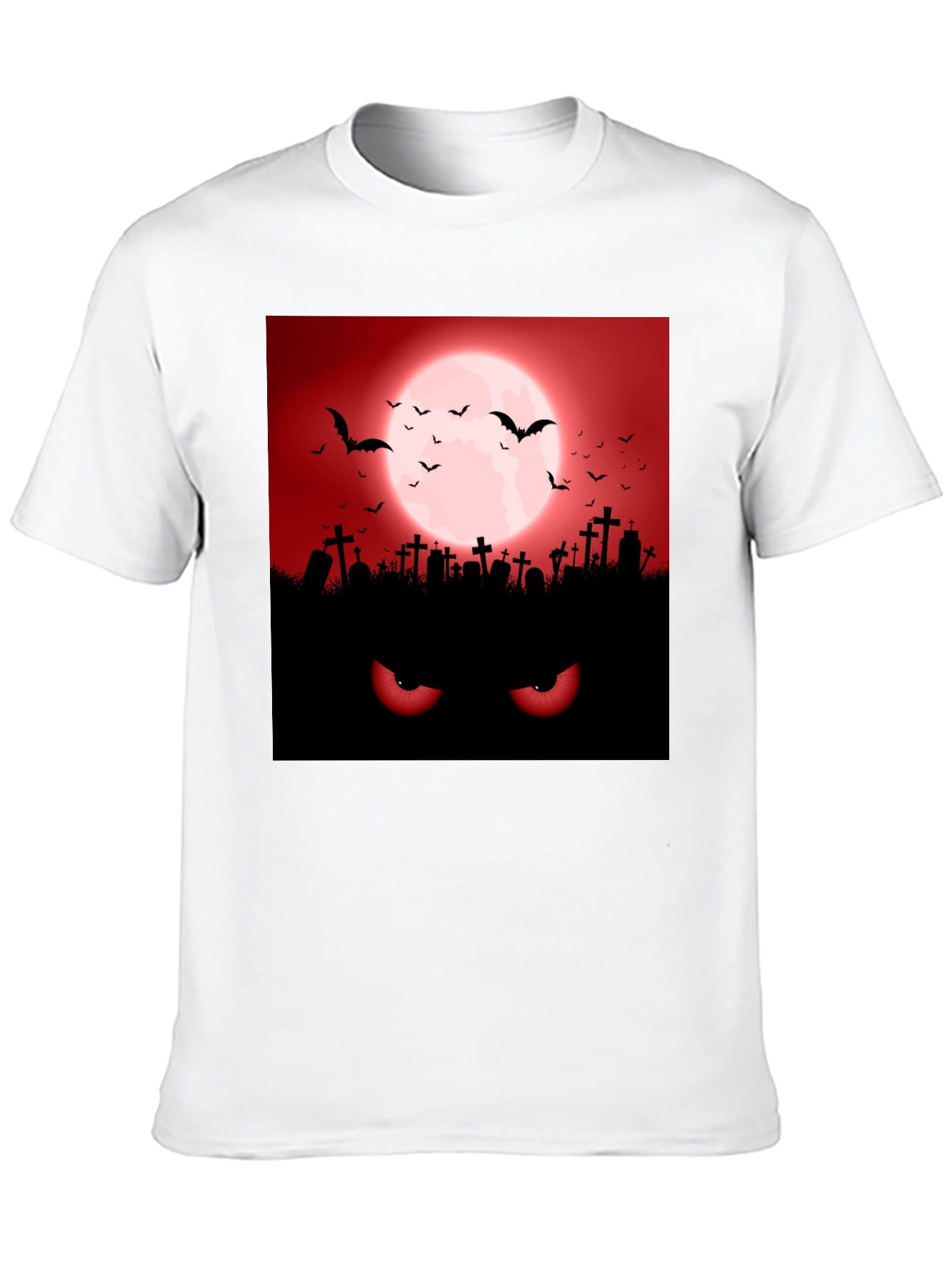 Halloween Graveyard Eyes T-Shirt