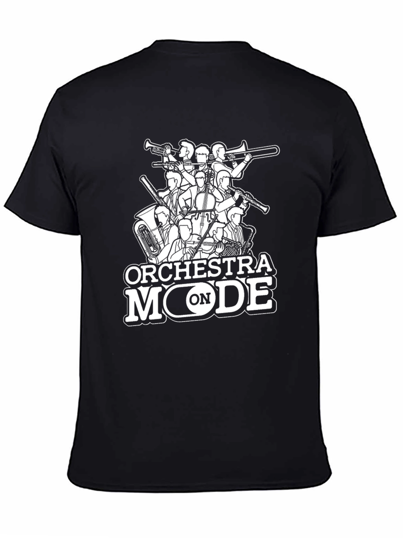 Orchestra Mode On Graphic T-Shirt