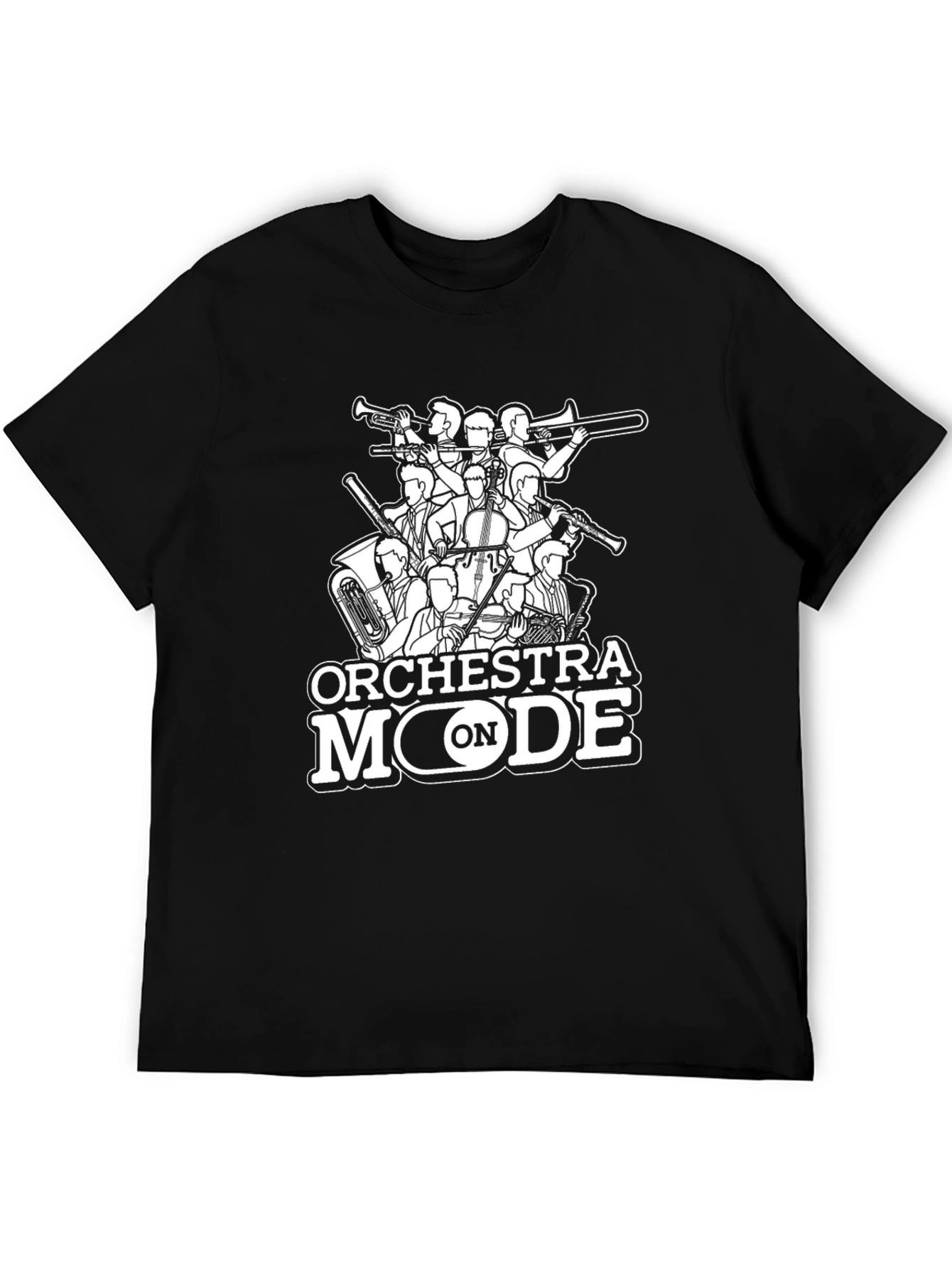 Orchestra Mode On Graphic T-Shirt