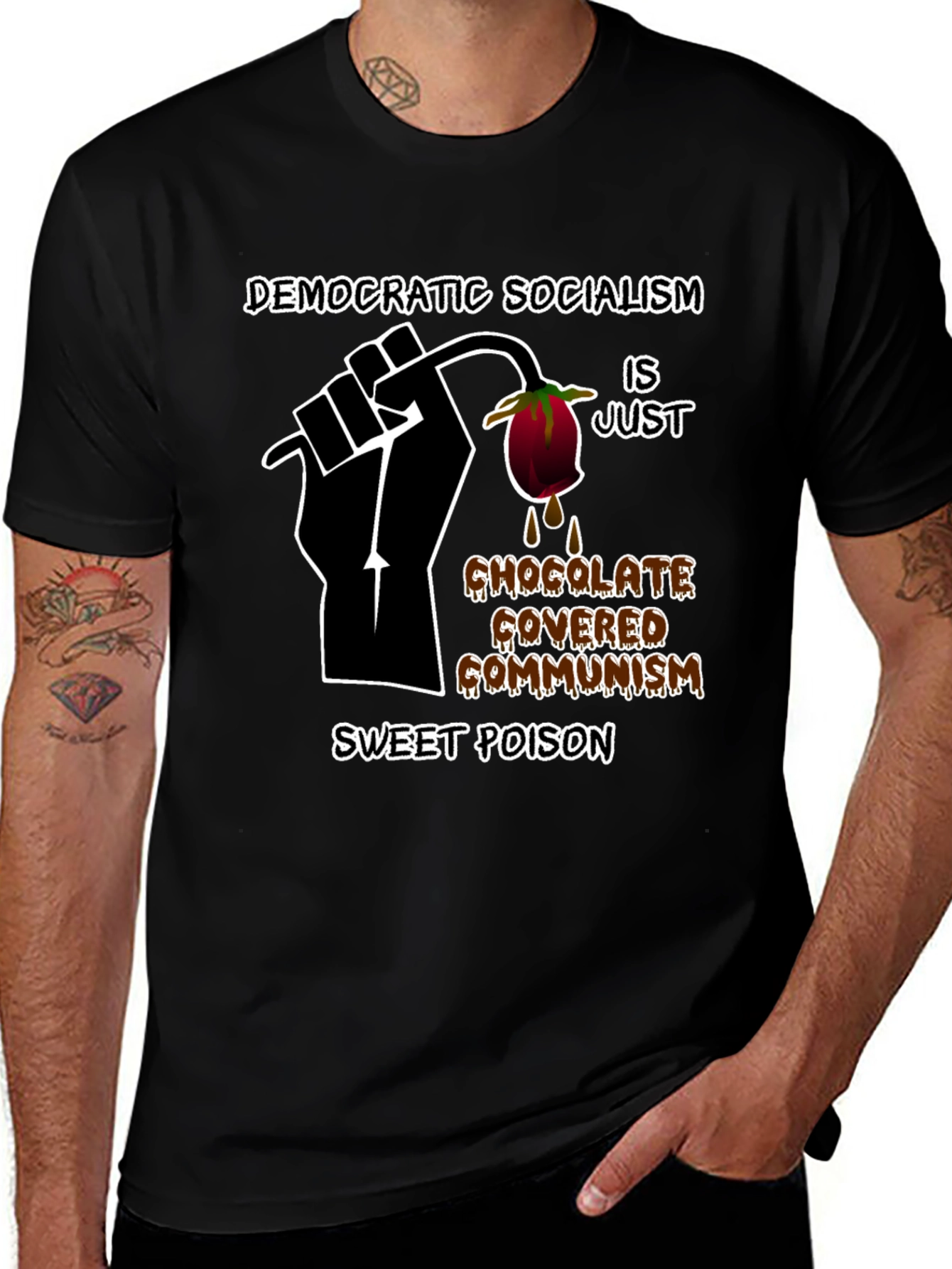 Democratic Socialism Graphic T-Shirt