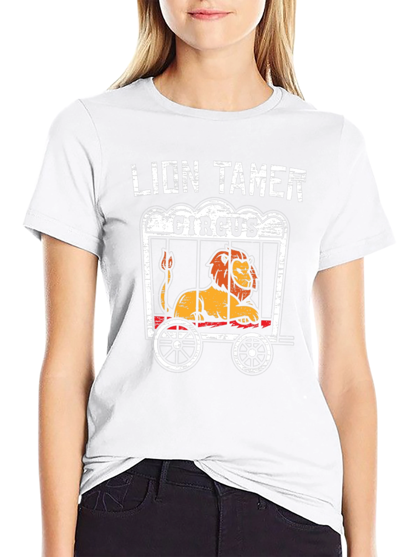 Lion Tamer Circus Graphic Tee