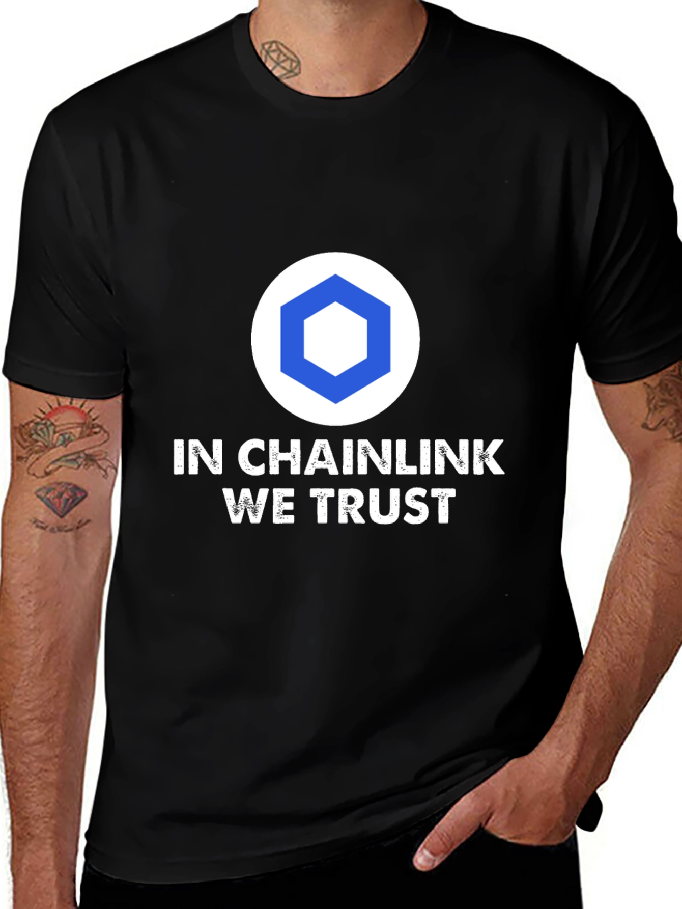 In Chainlink We Trust T-Shirt