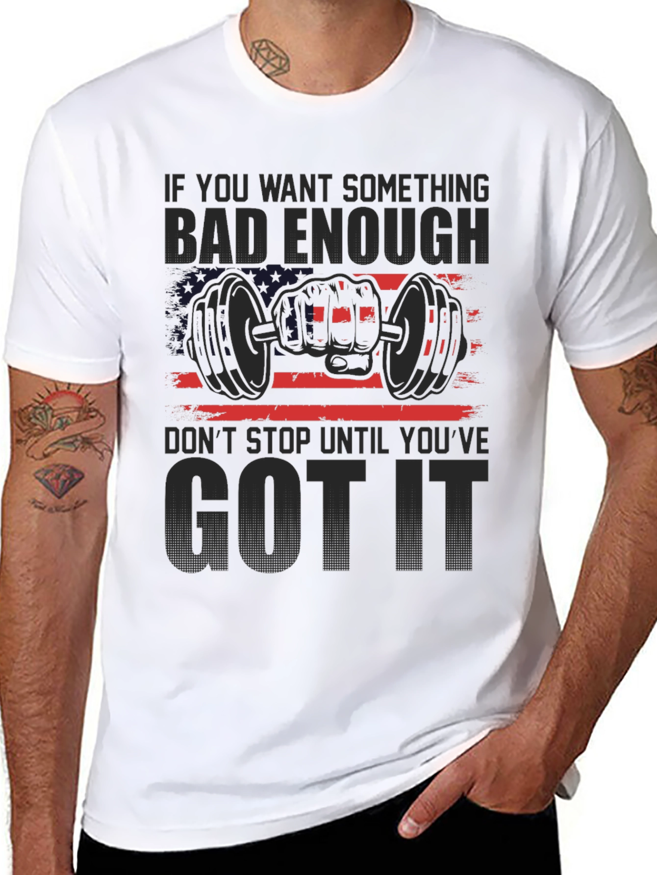 Motivational Gym Workout T-Shirt