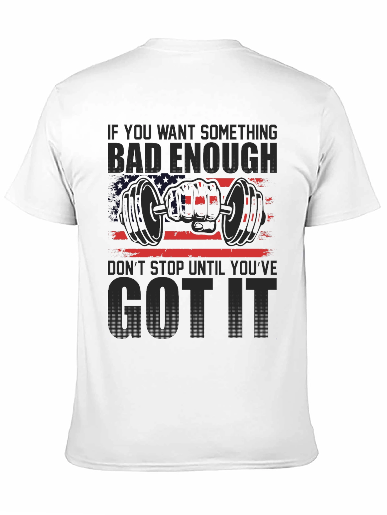 Motivational Gym Workout T-Shirt