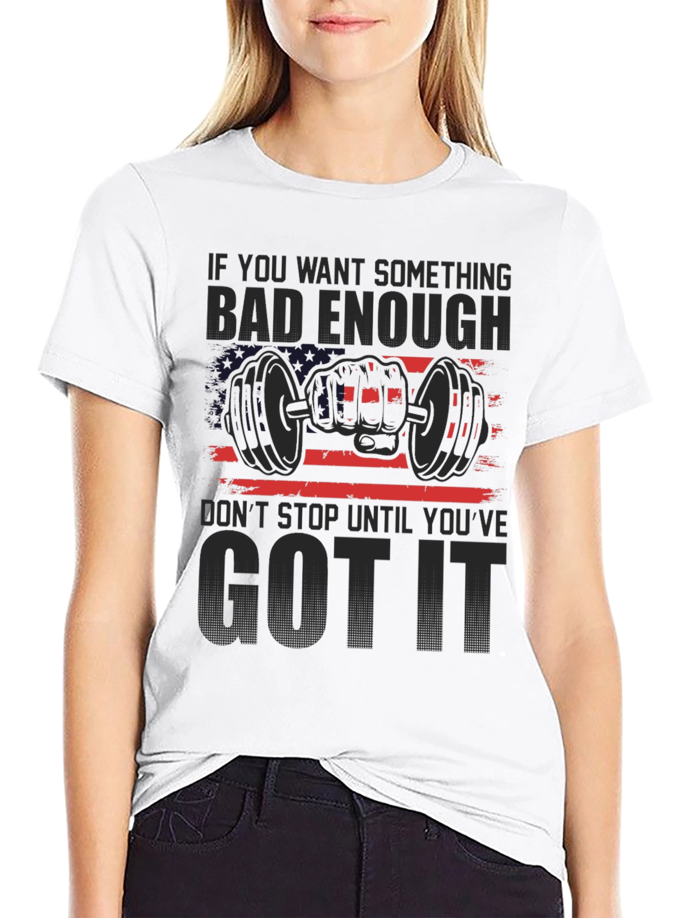 Motivational Gym Workout T-Shirt