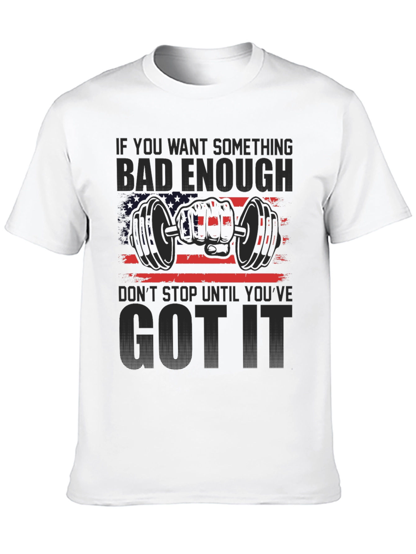 Motivational Gym Workout T-Shirt