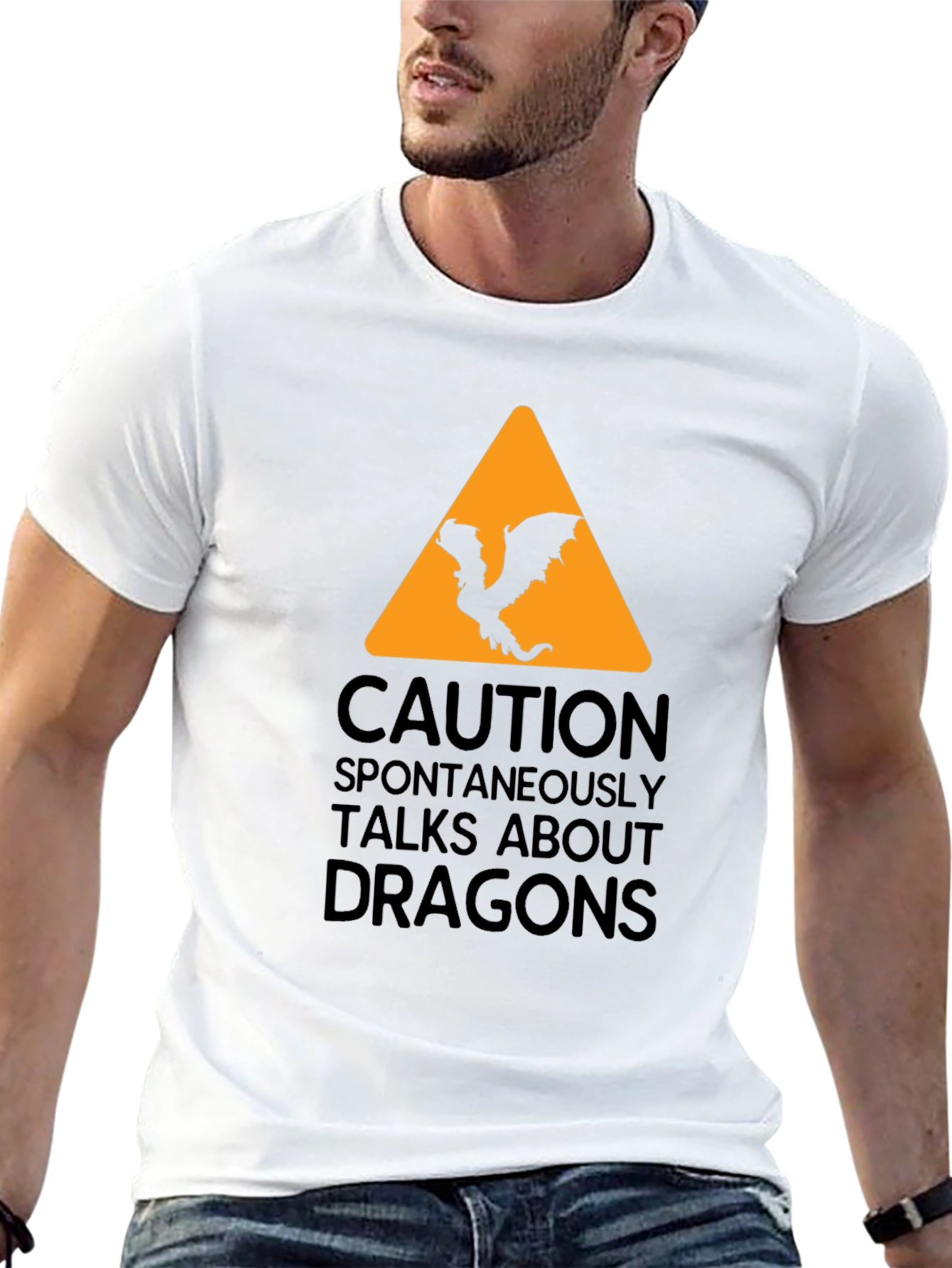 Caution Dragons T-Shirt