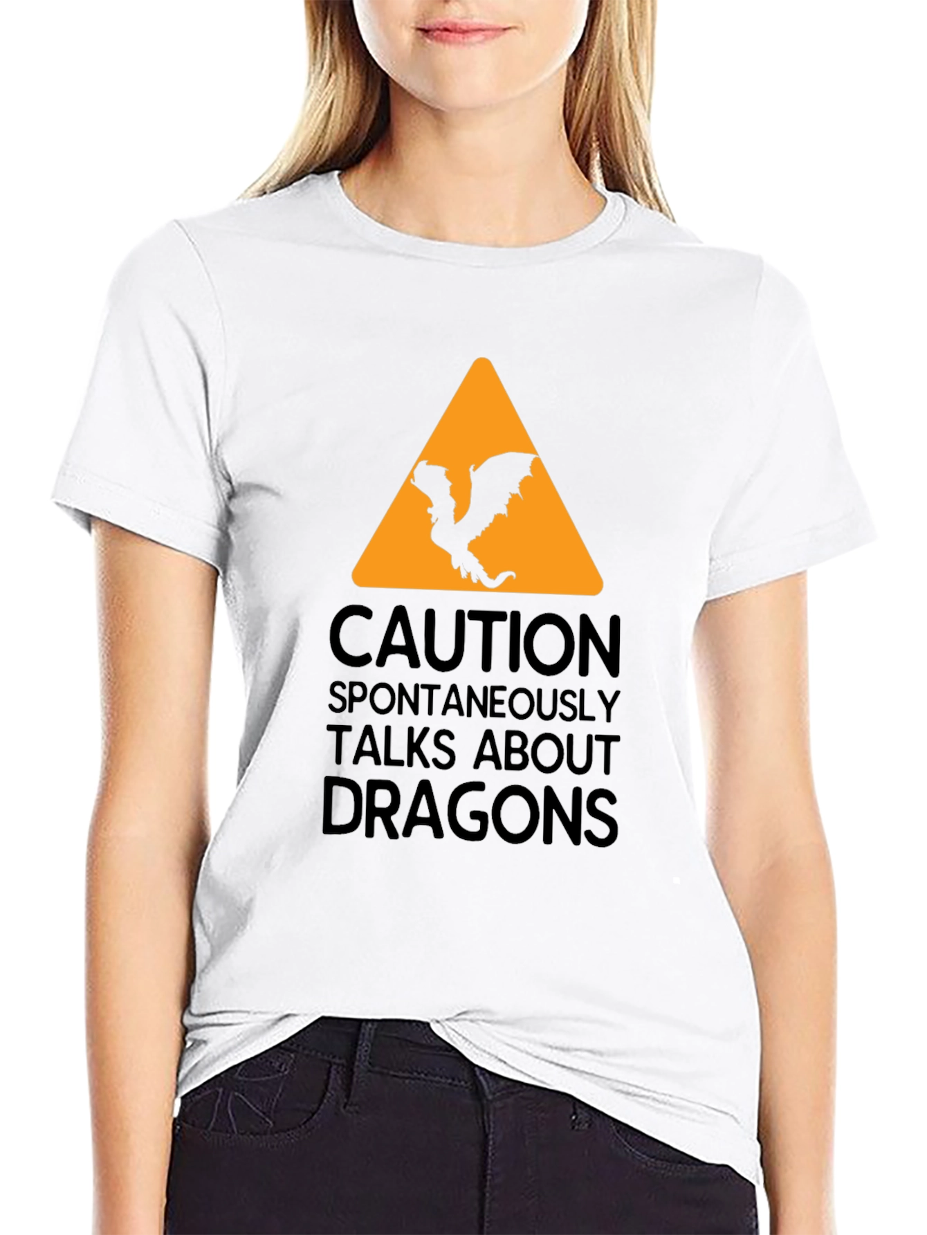 Caution Dragons T-Shirt
