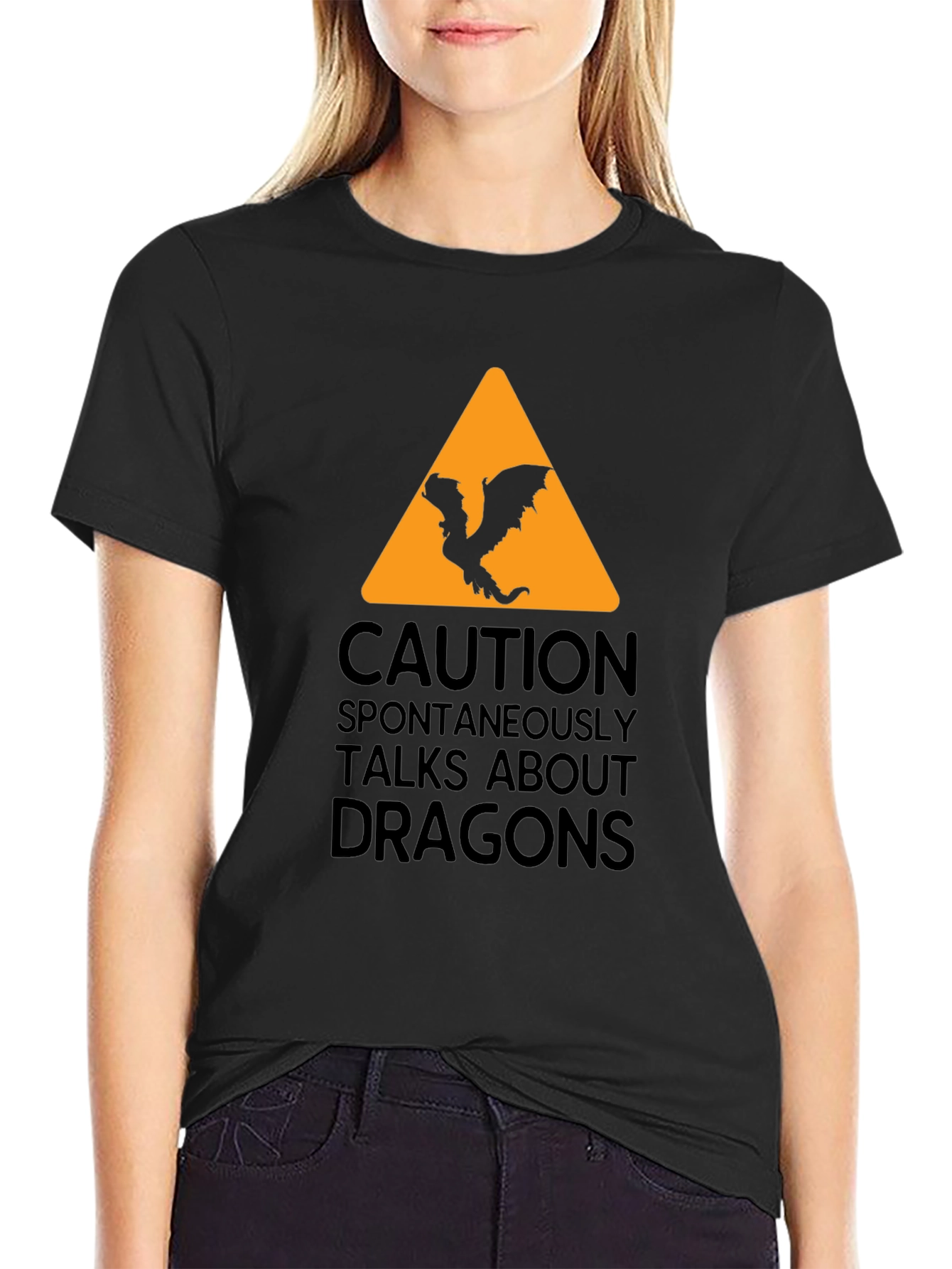 Caution Dragons T-Shirt
