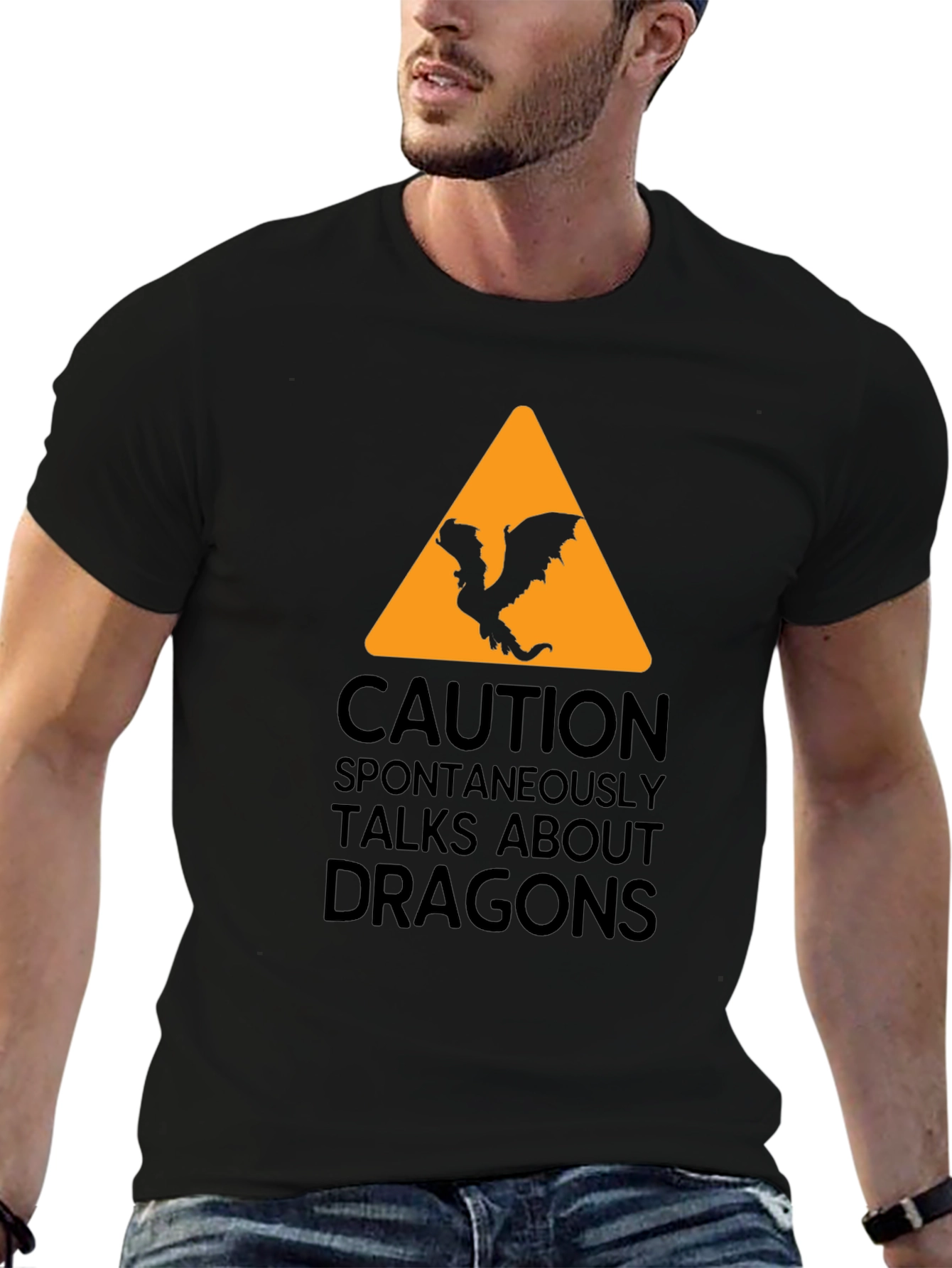 Caution Dragons T-Shirt