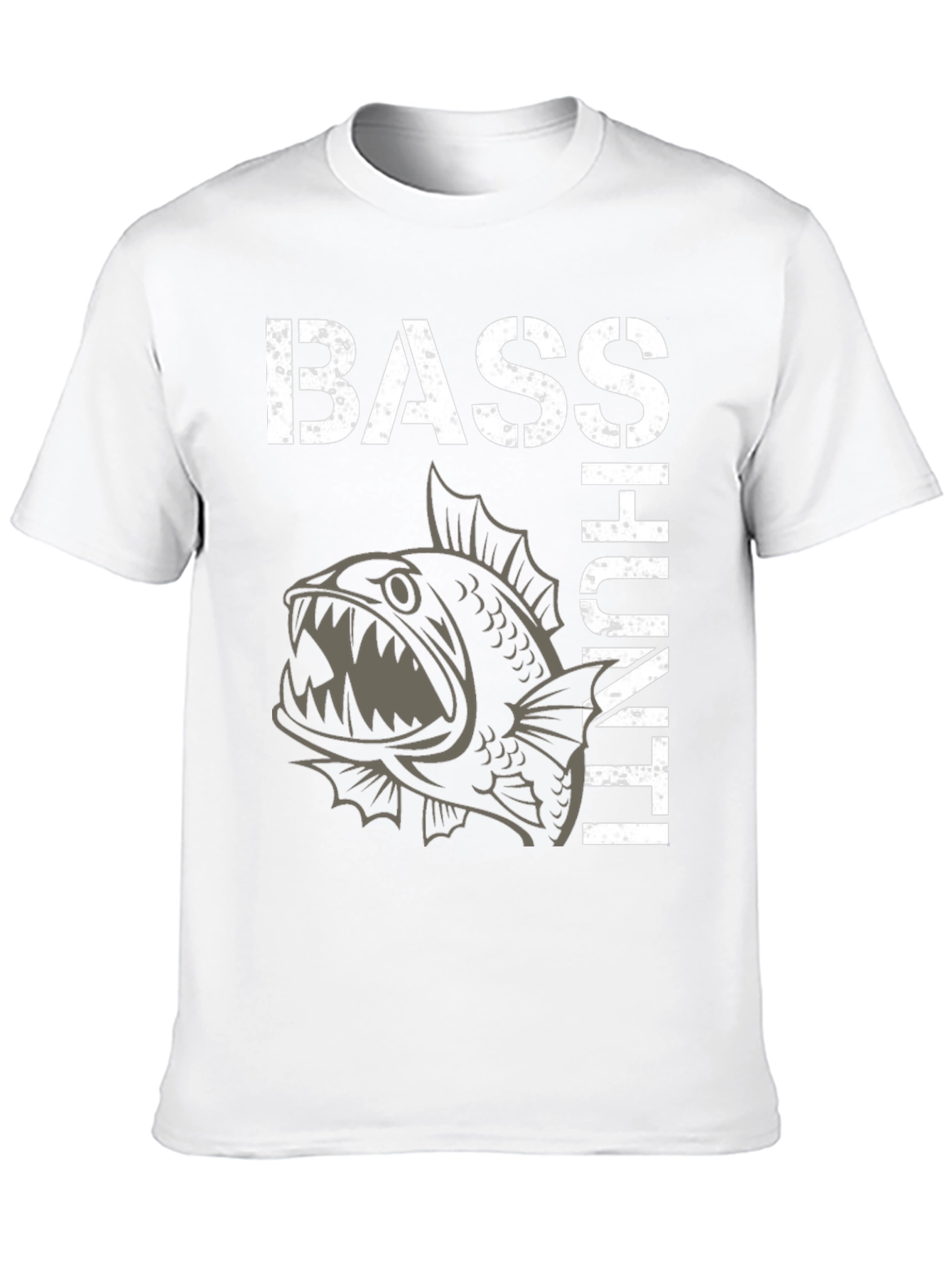 Bass Hunt T-Shirt Fishing Angler
