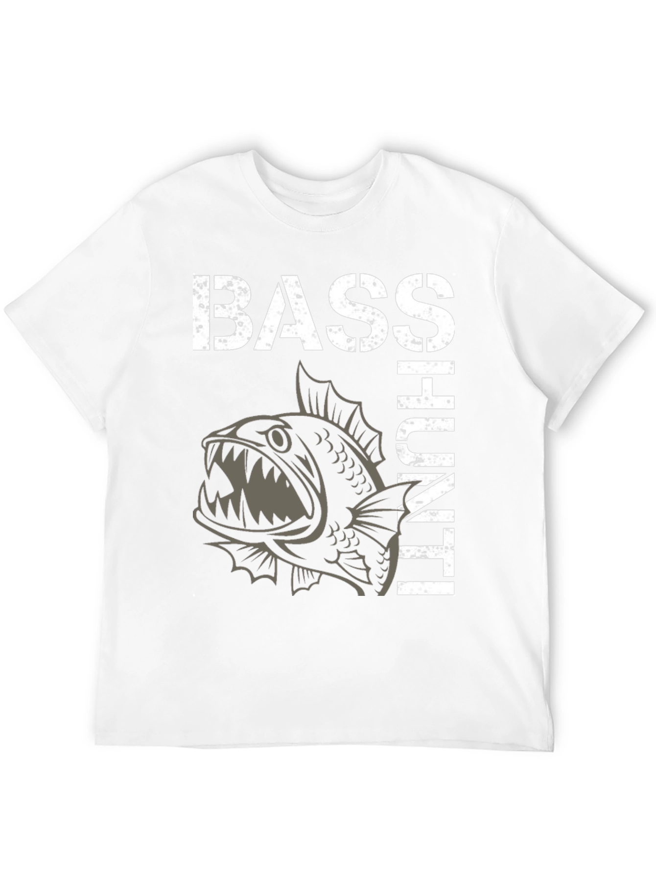 Bass Hunt T-Shirt Fishing Angler