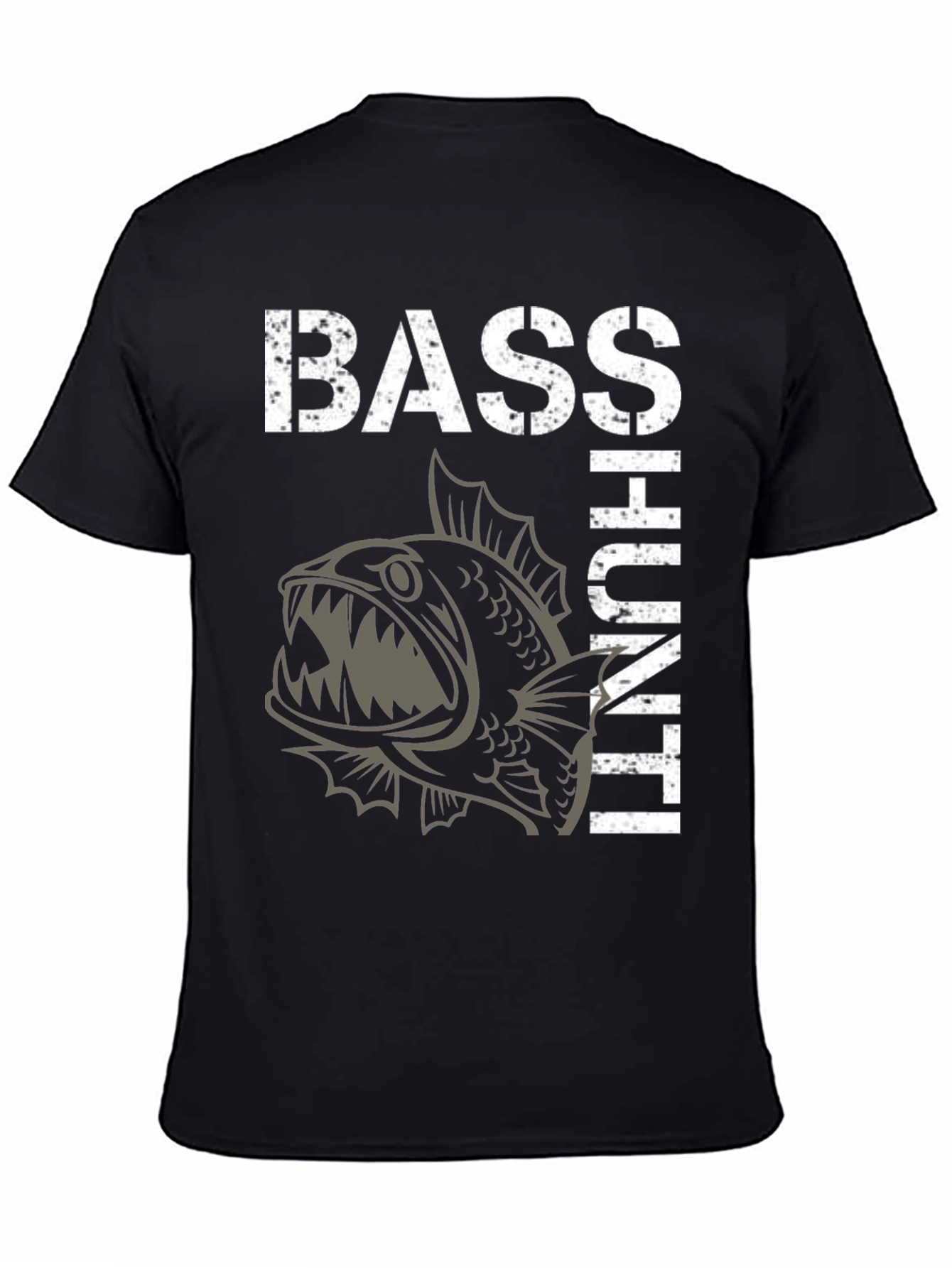 Bass Hunt T-Shirt Fishing Angler
