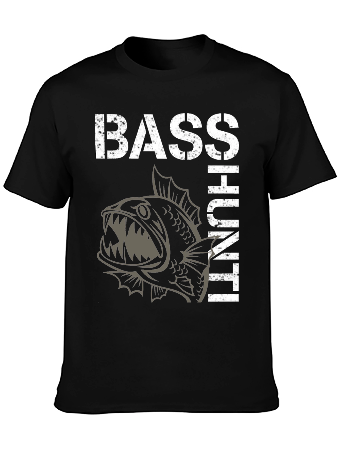 Bass Hunt T-Shirt Fishing Angler