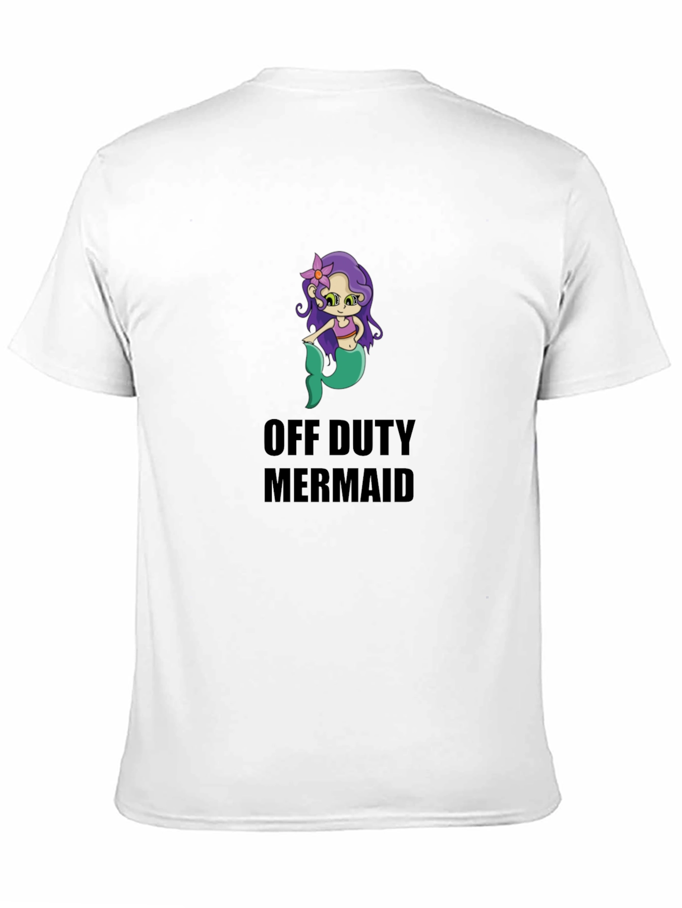 Off Duty Mermaid Graphic Tee