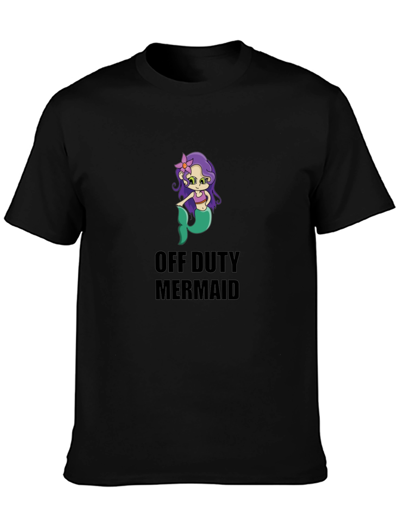 Off Duty Mermaid Graphic Tee