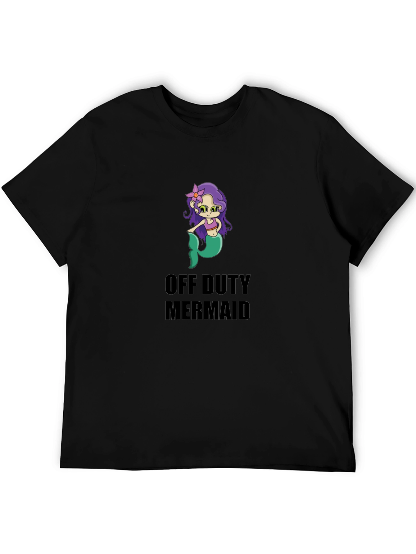 Off Duty Mermaid Graphic Tee