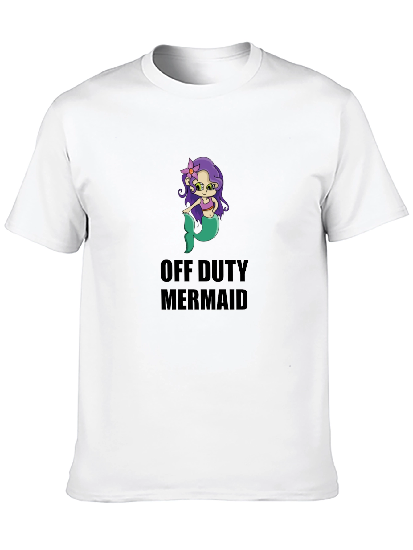 Off Duty Mermaid Graphic Tee