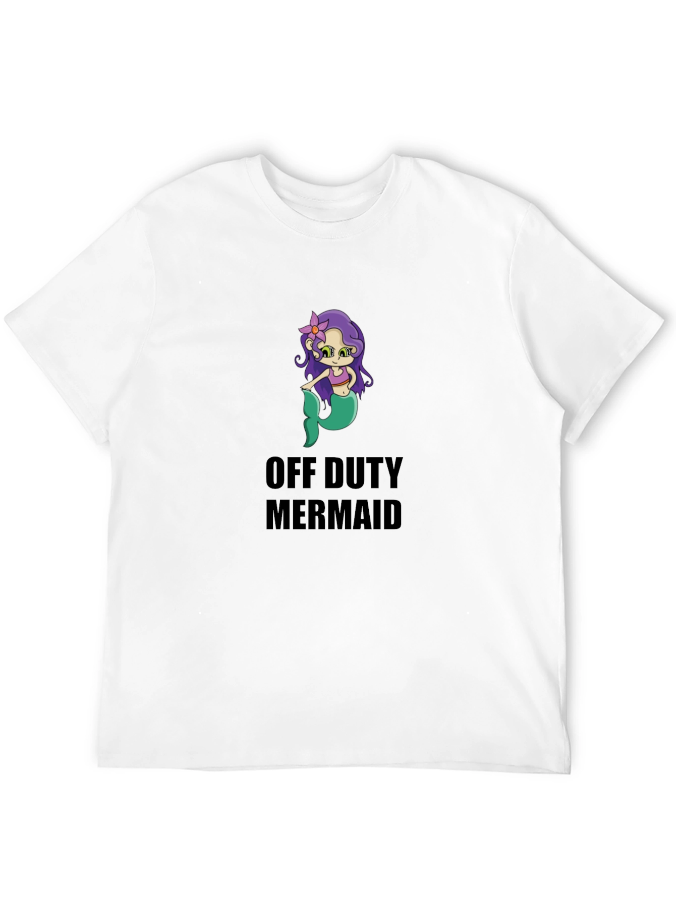 Off Duty Mermaid Graphic Tee