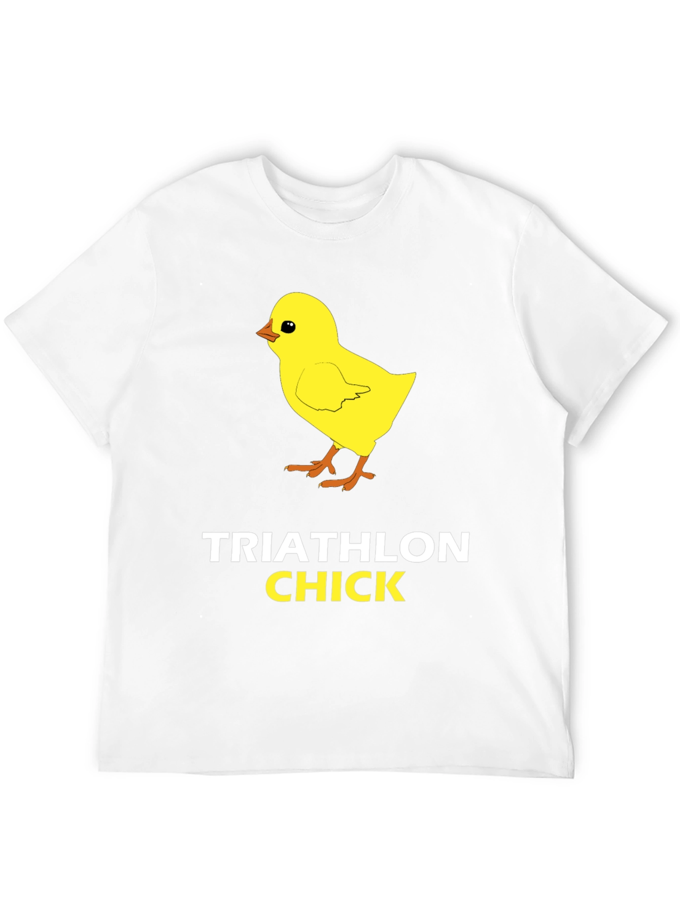 Triathlon Chick T-Shirt Funny Sportswear