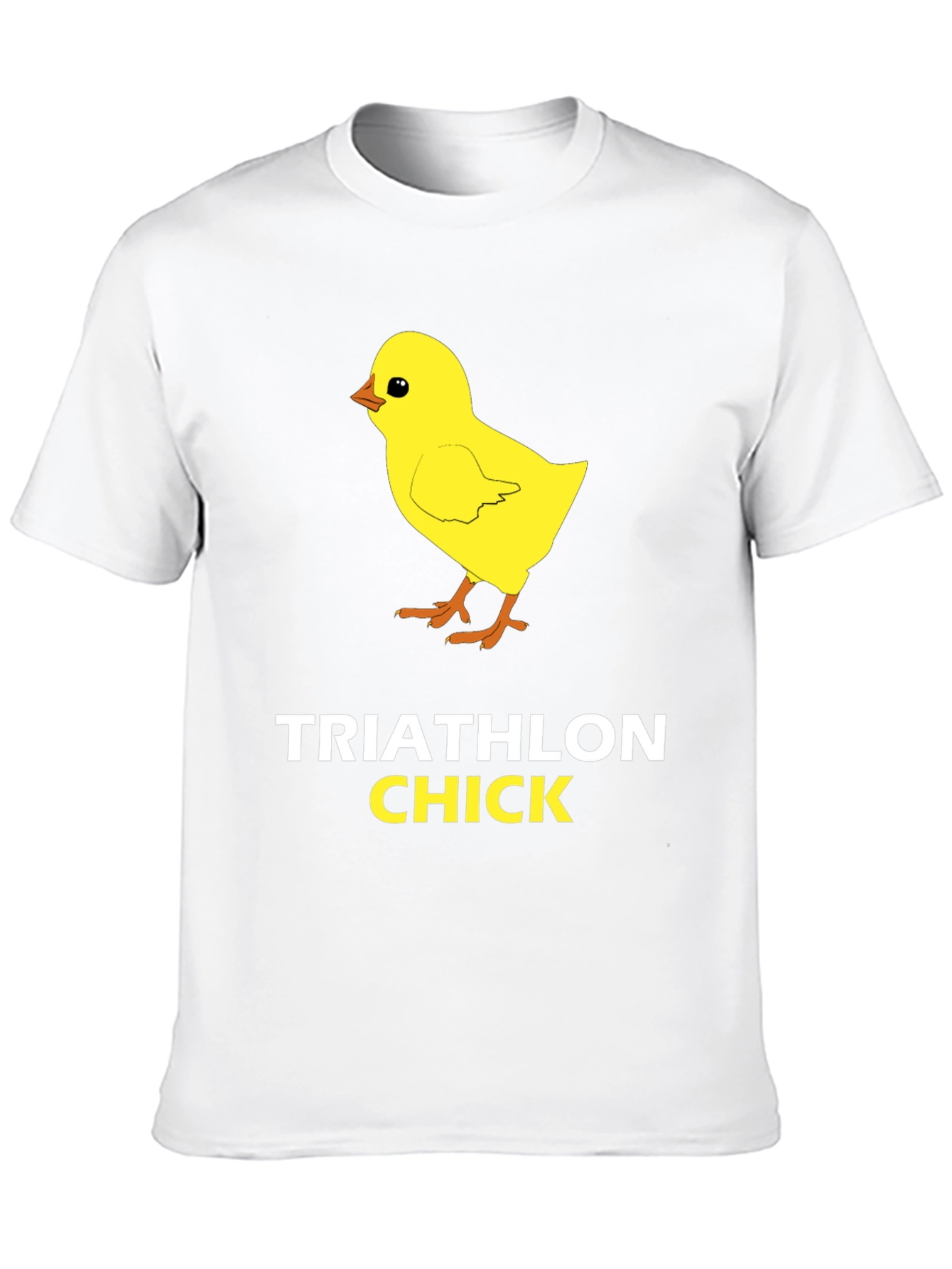Triathlon Chick T-Shirt Funny Sportswear