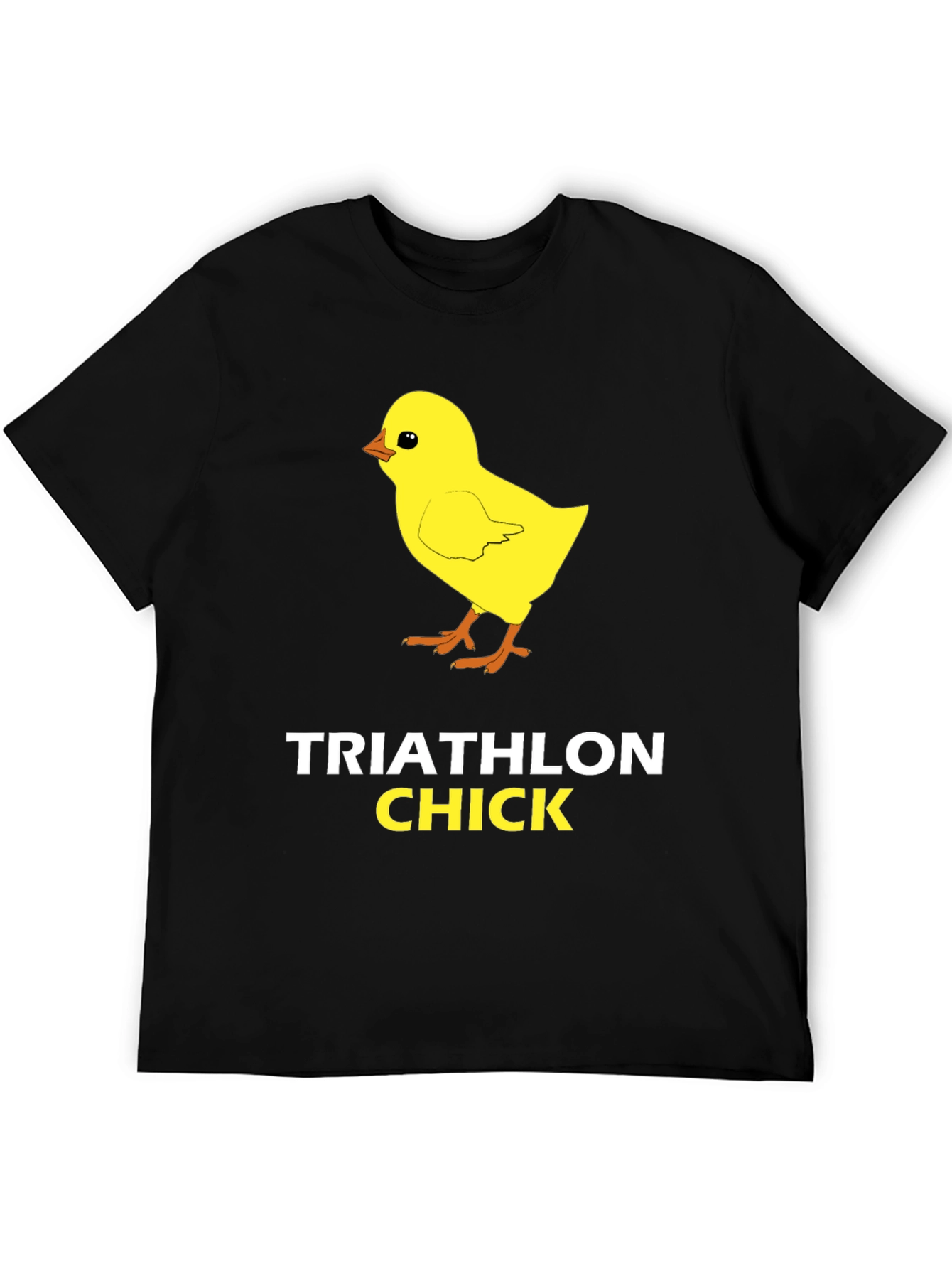 Triathlon Chick T-Shirt Funny Sportswear