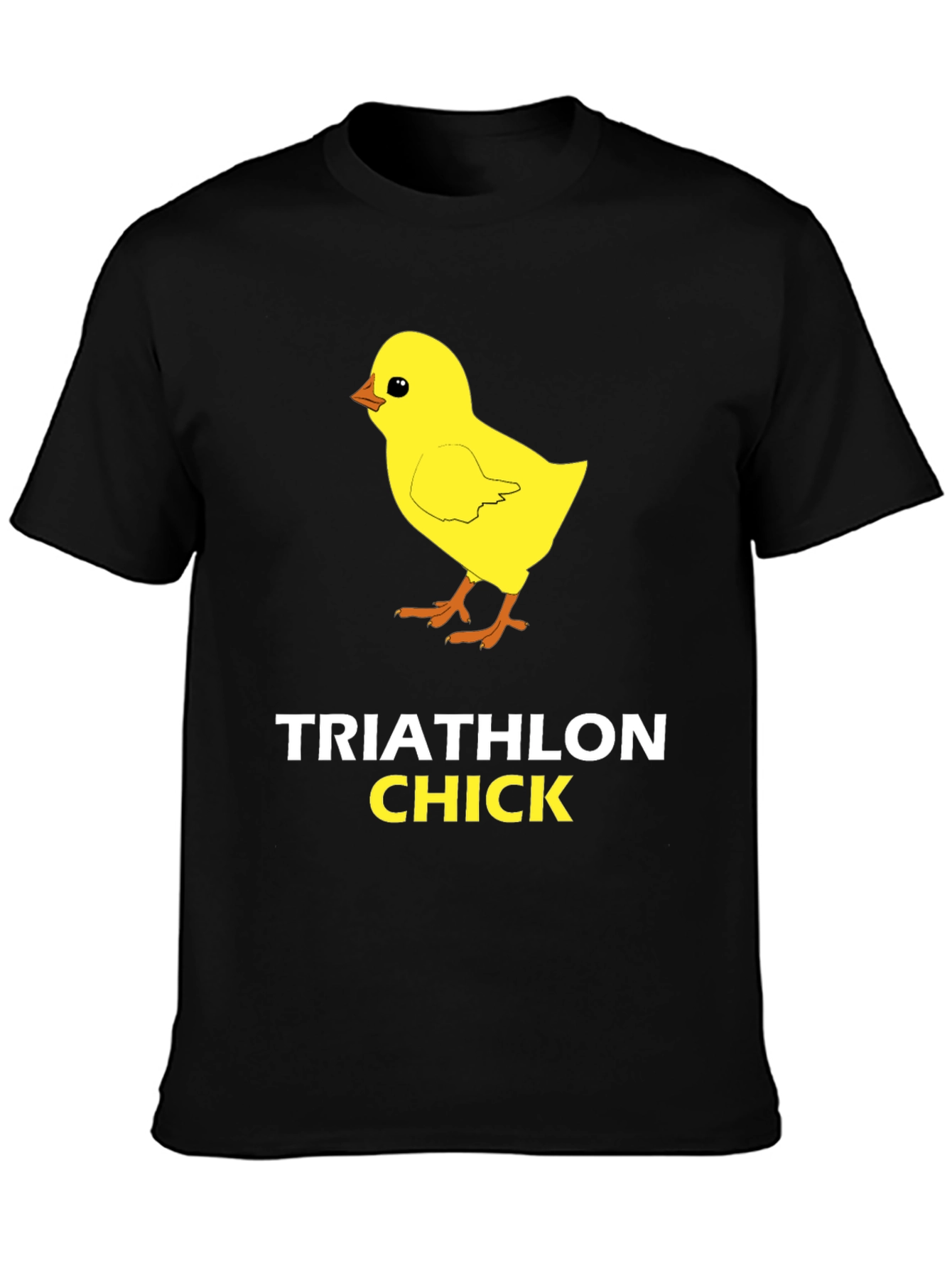 Triathlon Chick T-Shirt Funny Sportswear