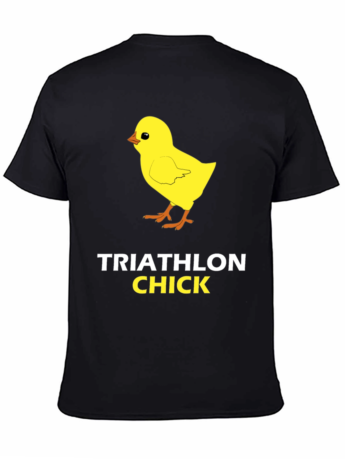 Triathlon Chick T-Shirt Funny Sportswear