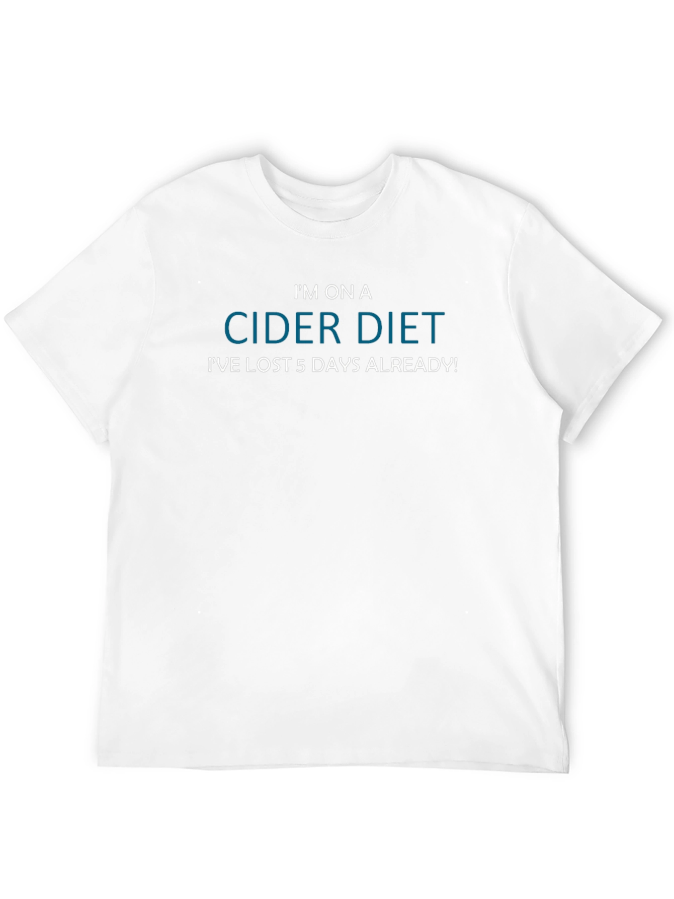Cider Diet T-Shirt - Funny Graphic Tee