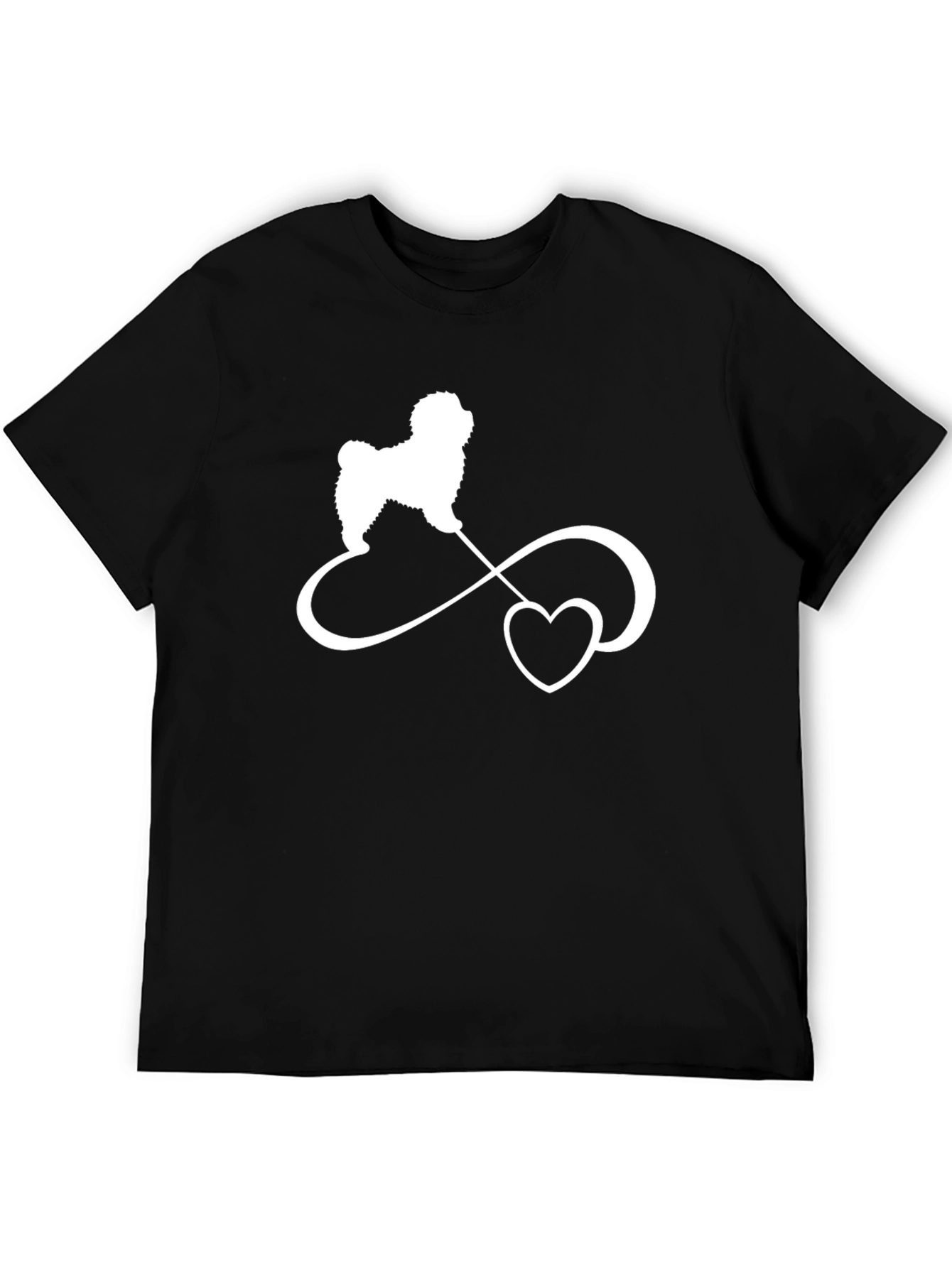 Dog Lover T-Shirt with Heart & Infinity